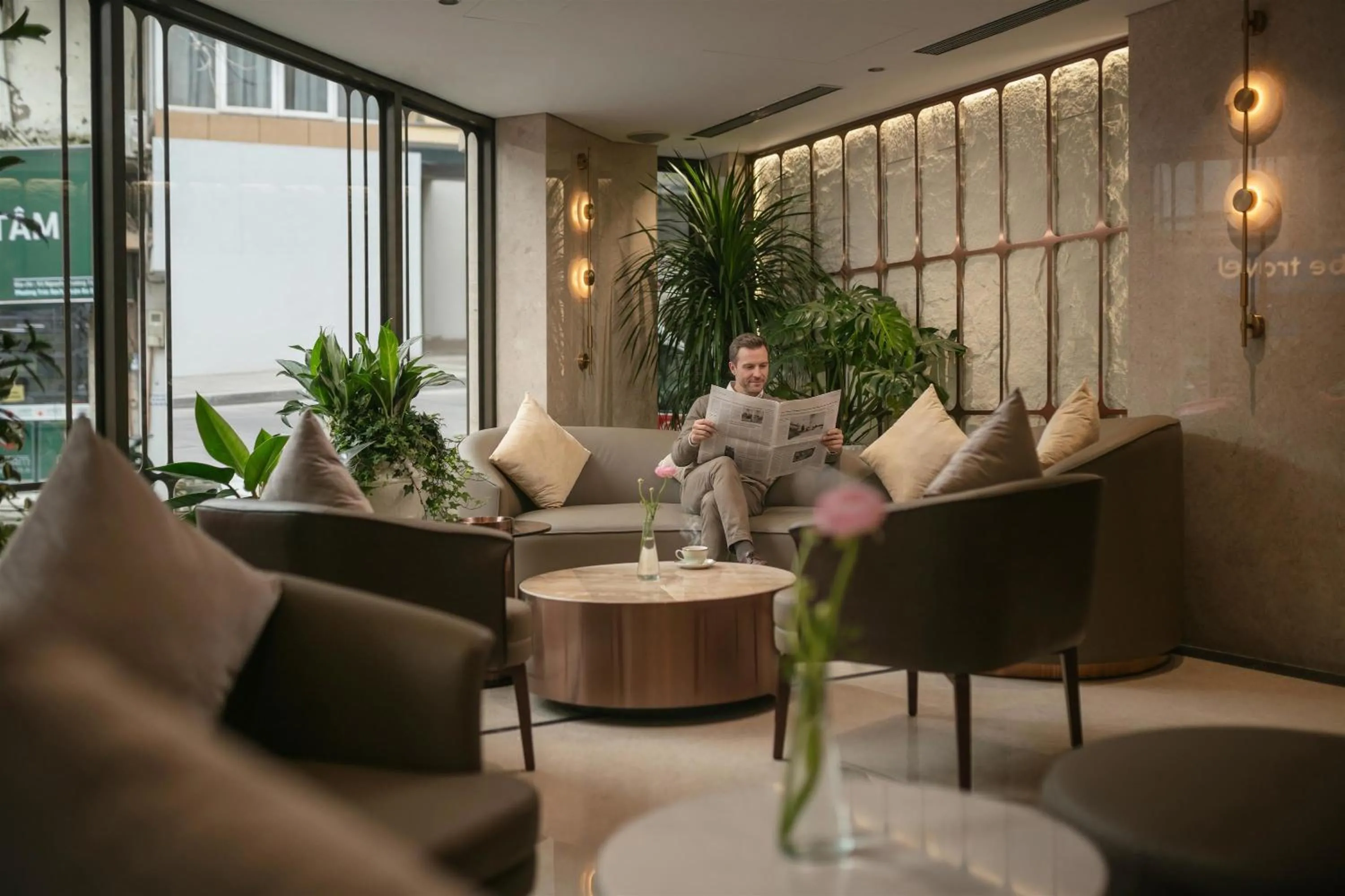 Seating area in Hong Ngoc Cochinchine Boutique Hotel & Spa