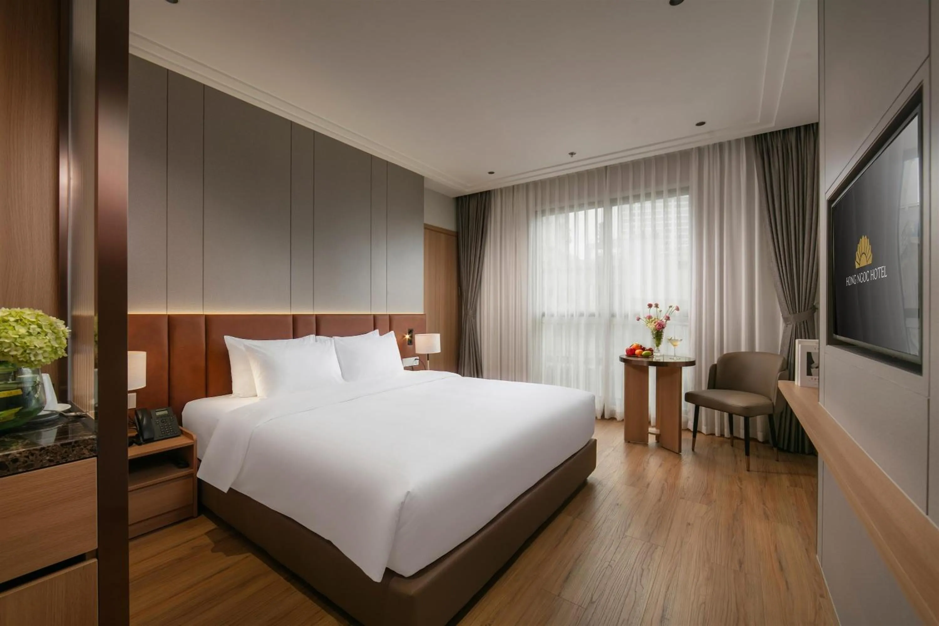 Photo of the whole room, Bed in Hong Ngoc Cochinchine Boutique Hotel & Spa