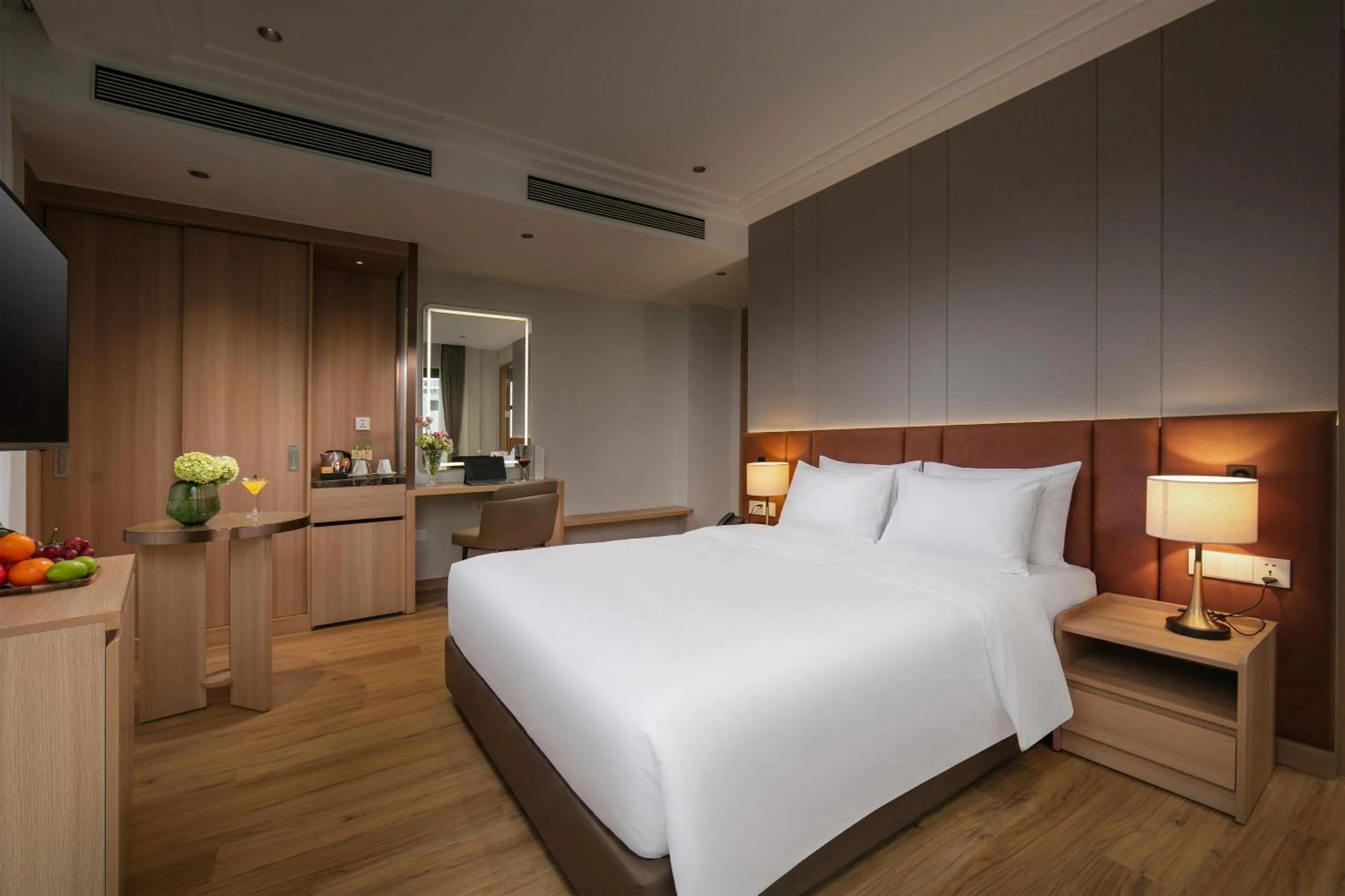 Photo of the whole room, Bed in Hong Ngoc Cochinchine Boutique Hotel & Spa