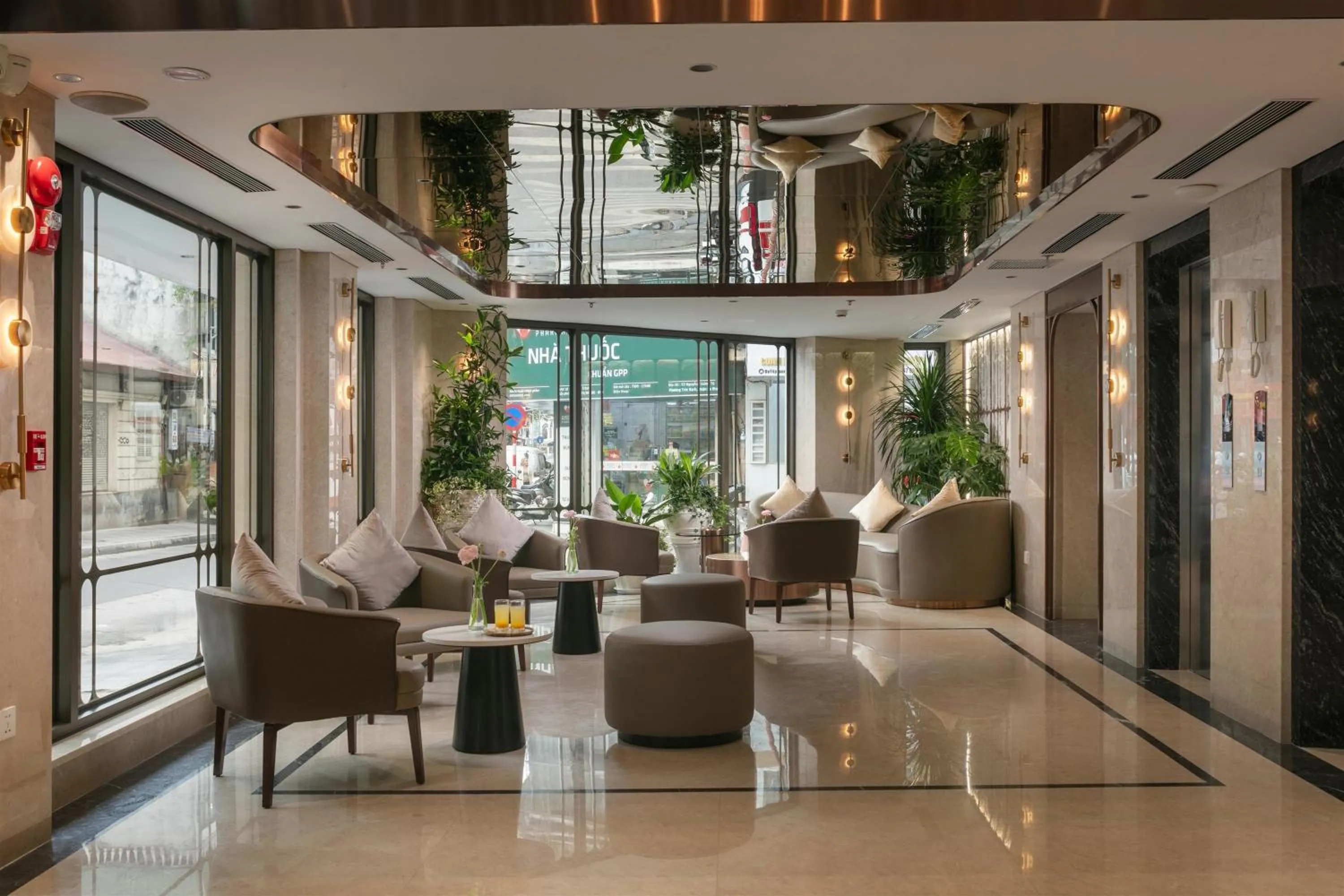 Seating area in Hong Ngoc Cochinchine Boutique Hotel & Spa