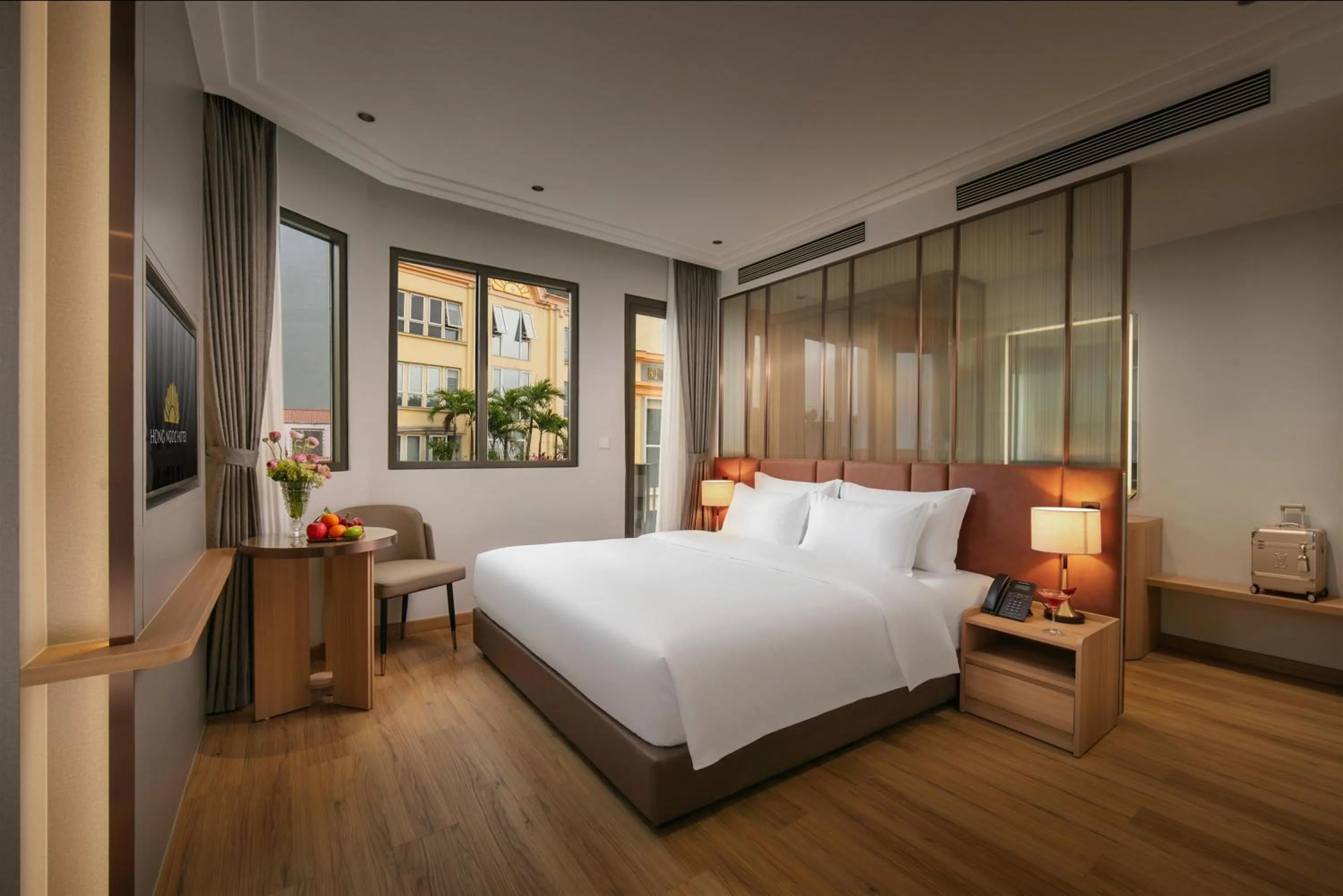 Photo of the whole room, Bed in Hong Ngoc Cochinchine Boutique Hotel & Spa