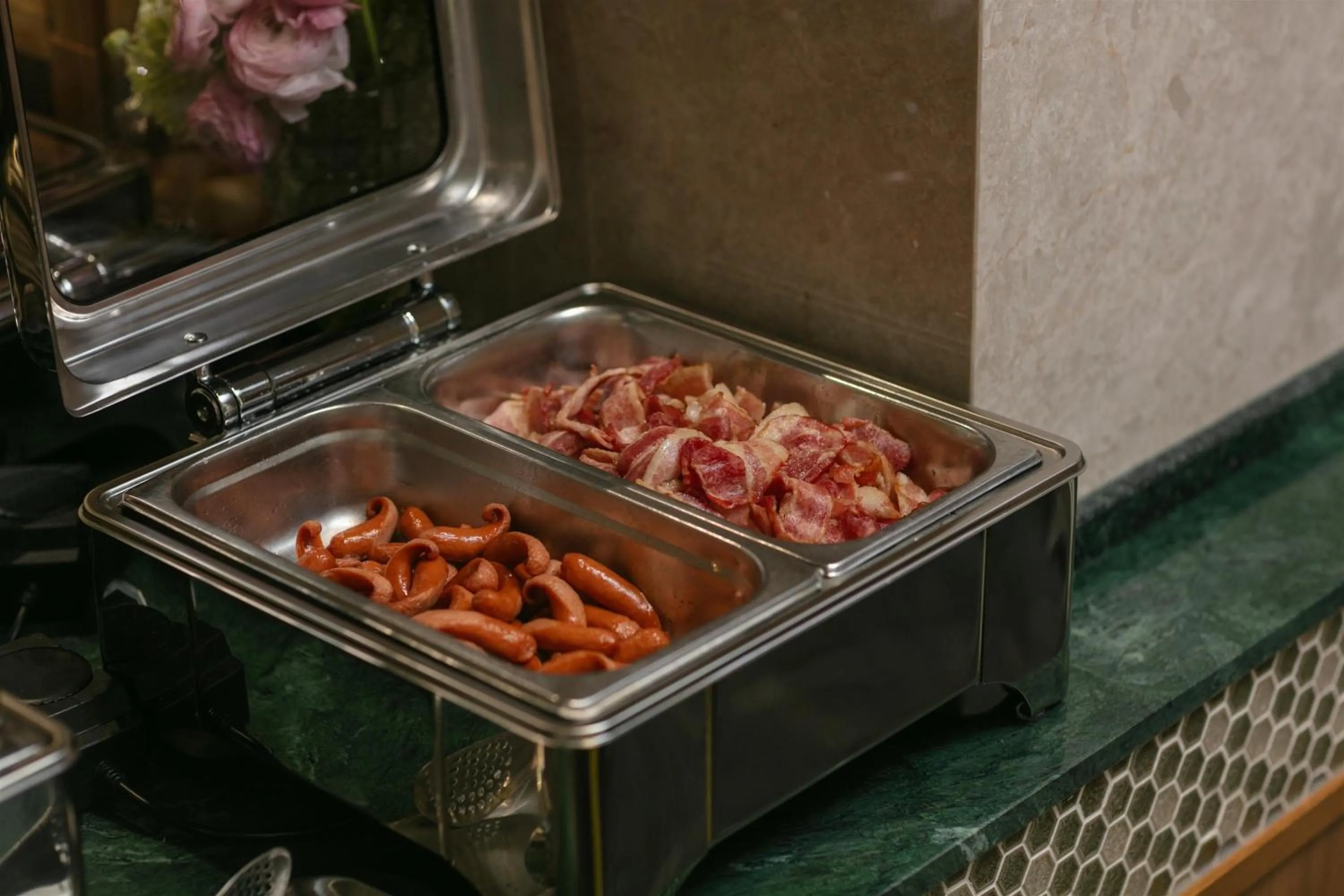 Buffet breakfast in Hong Ngoc Cochinchine Boutique Hotel & Spa