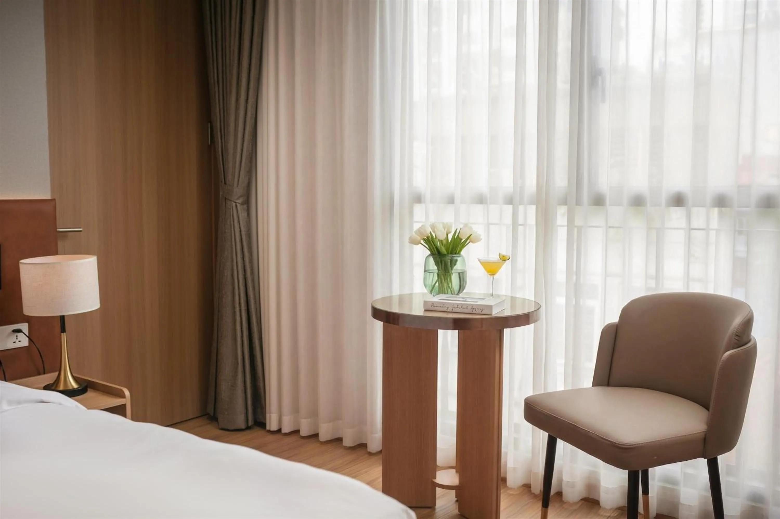 Photo of the whole room, Bed in Hong Ngoc Cochinchine Boutique Hotel & Spa