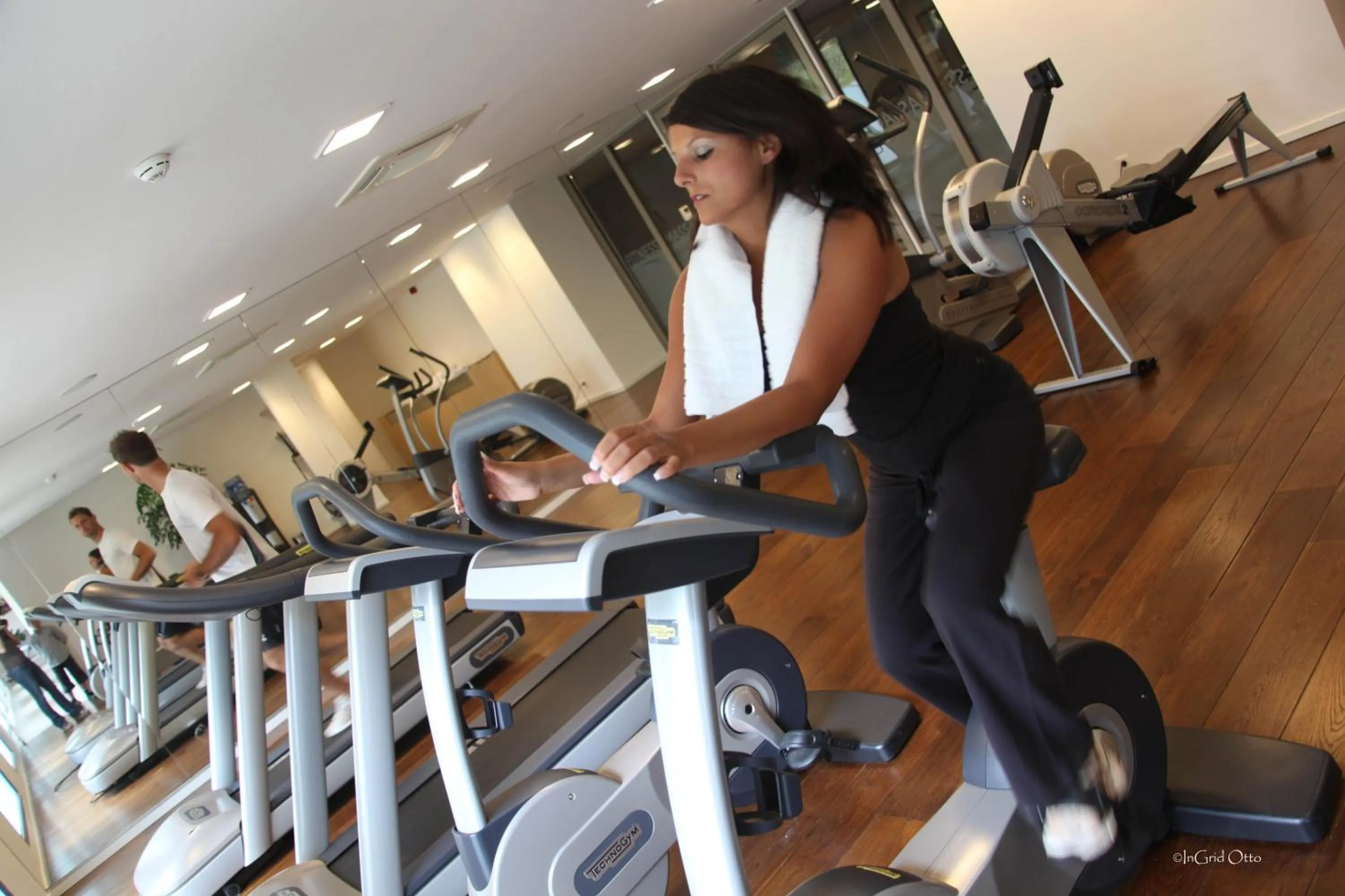 Fitness centre/facilities in Hotel de la Source