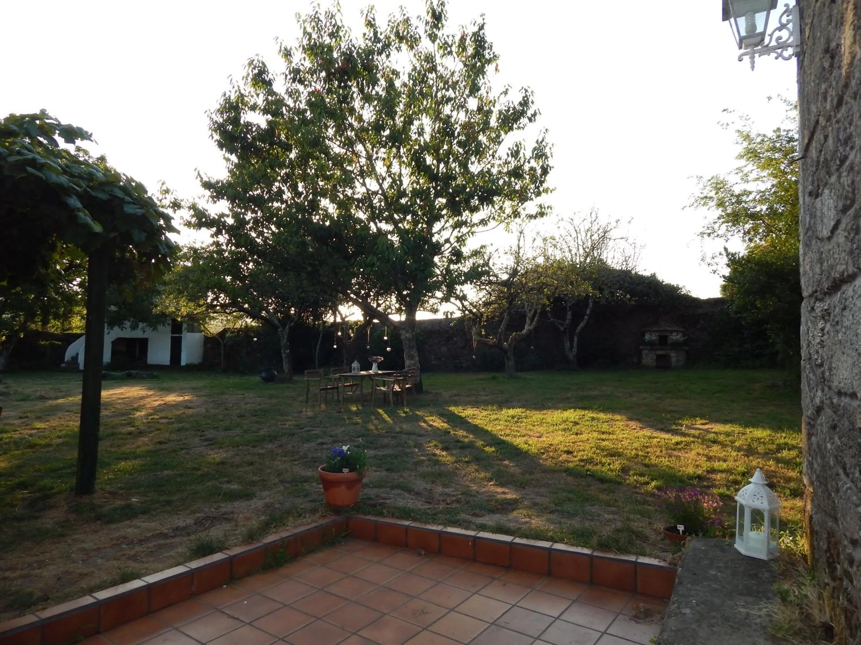 Garden in Pensión - Albergue de Logrosa