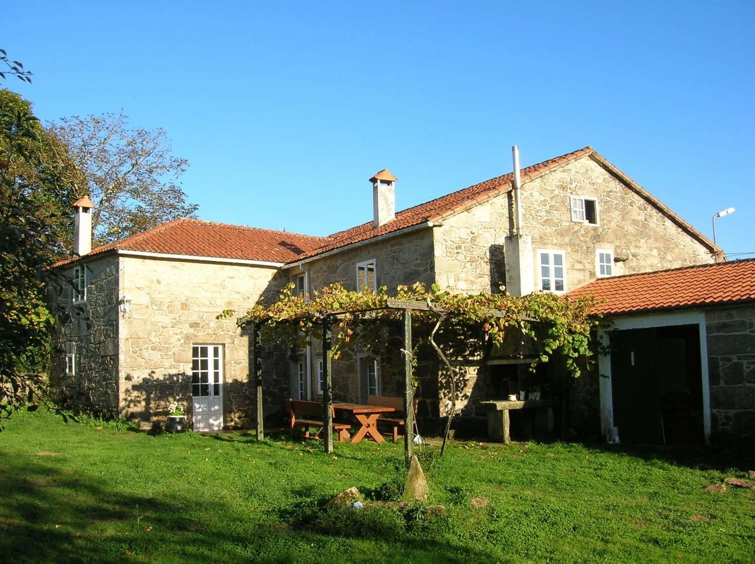 Garden in Pensión - Albergue de Logrosa