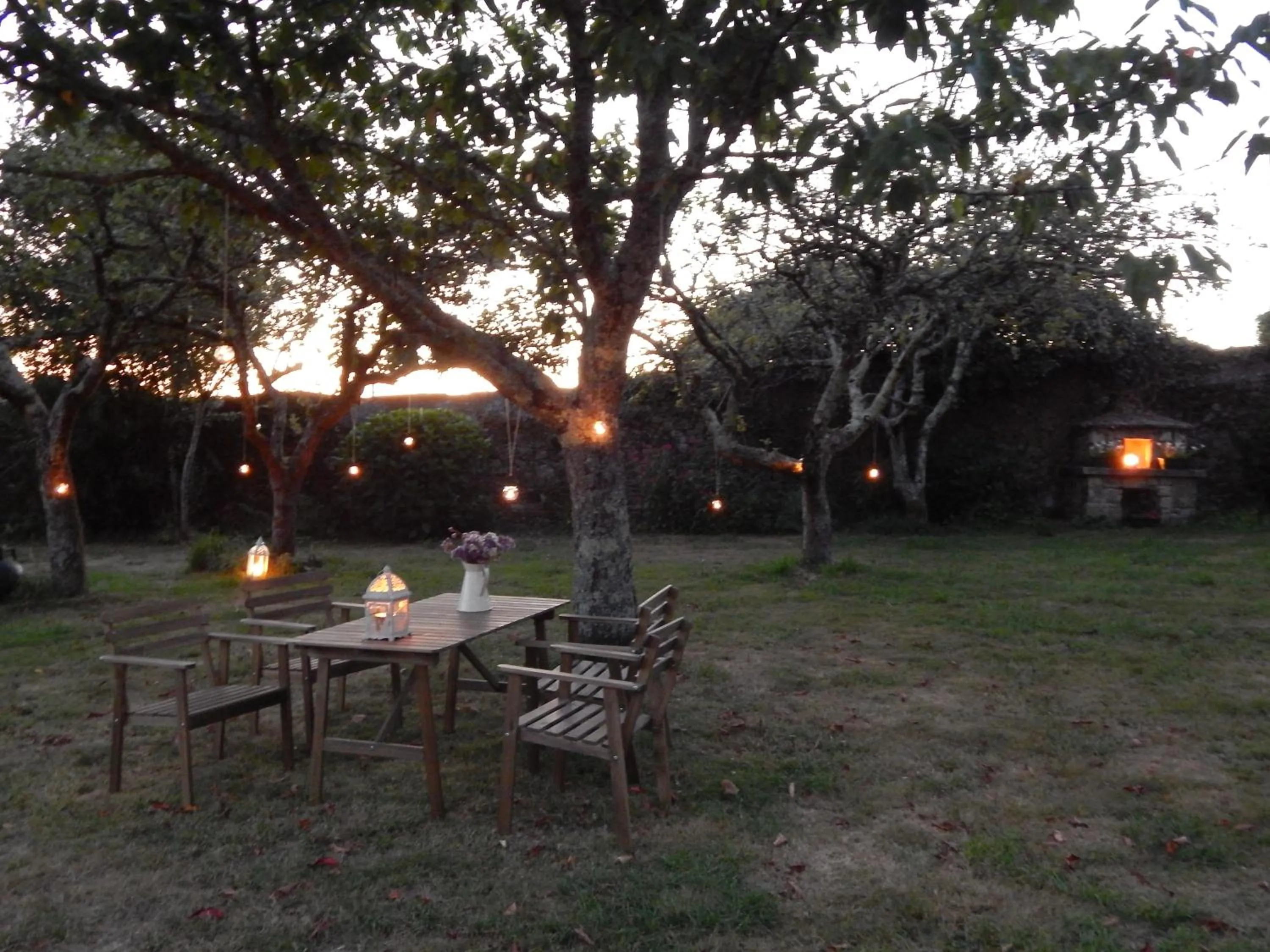 Garden in Pensión - Albergue de Logrosa