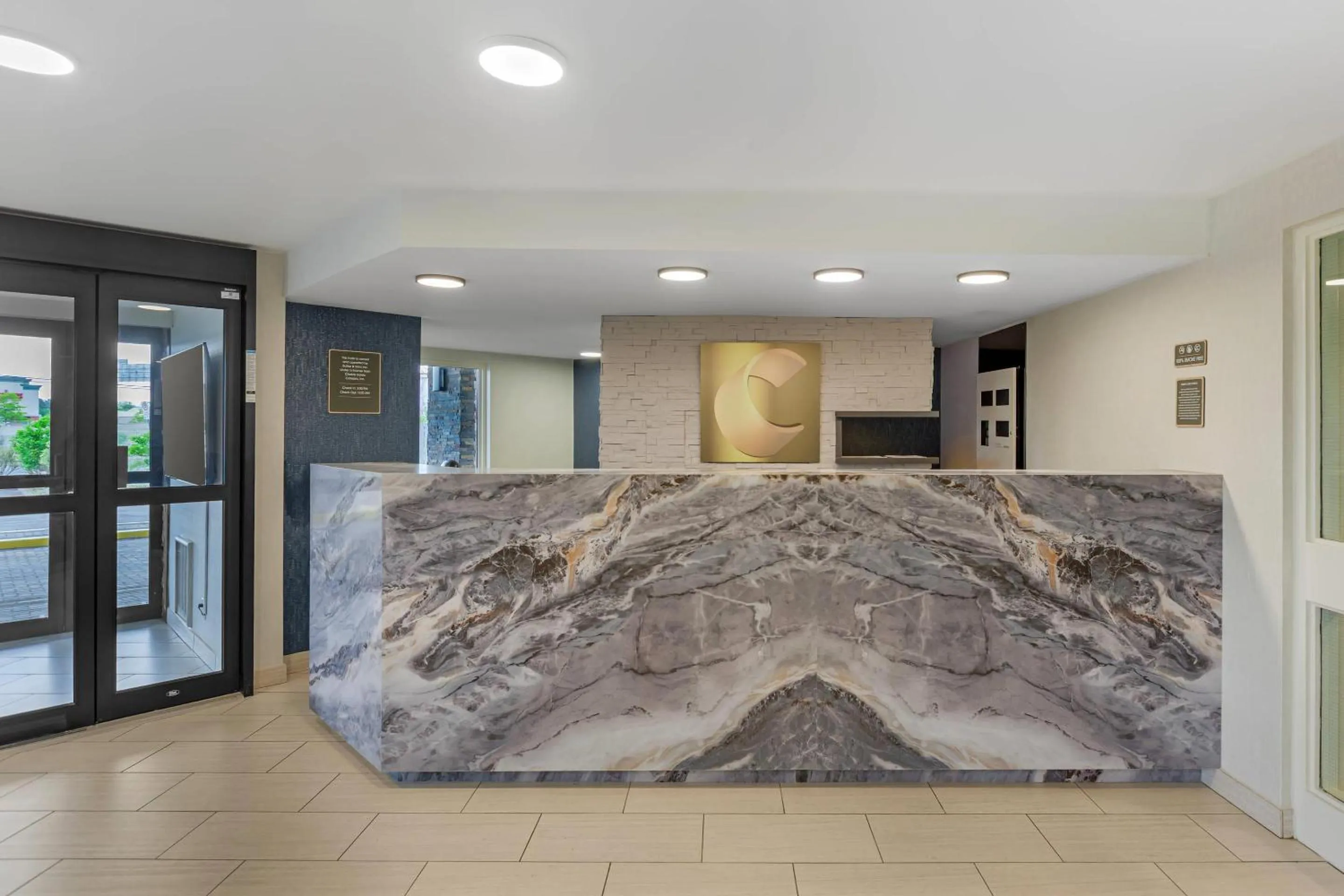 Lobby or reception in Comfort Inn