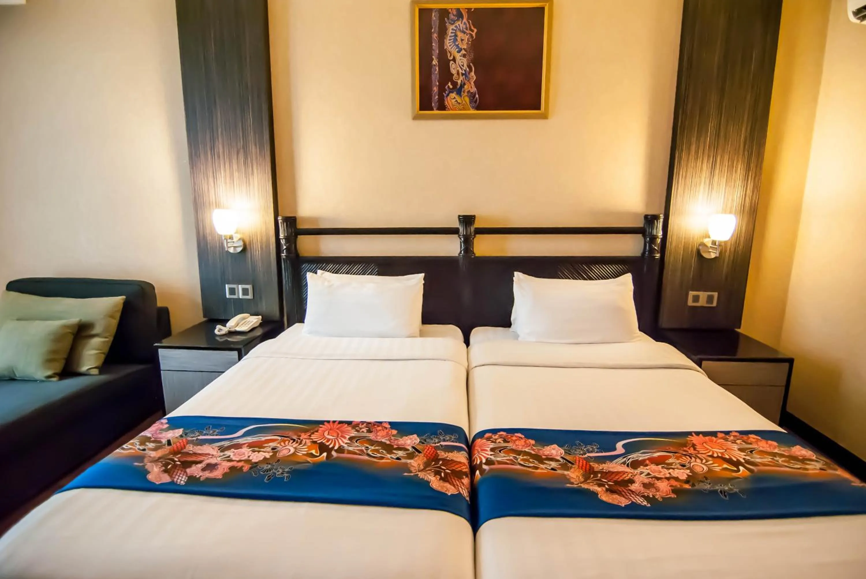 Toilet, Bed in KK Times Square Hotel