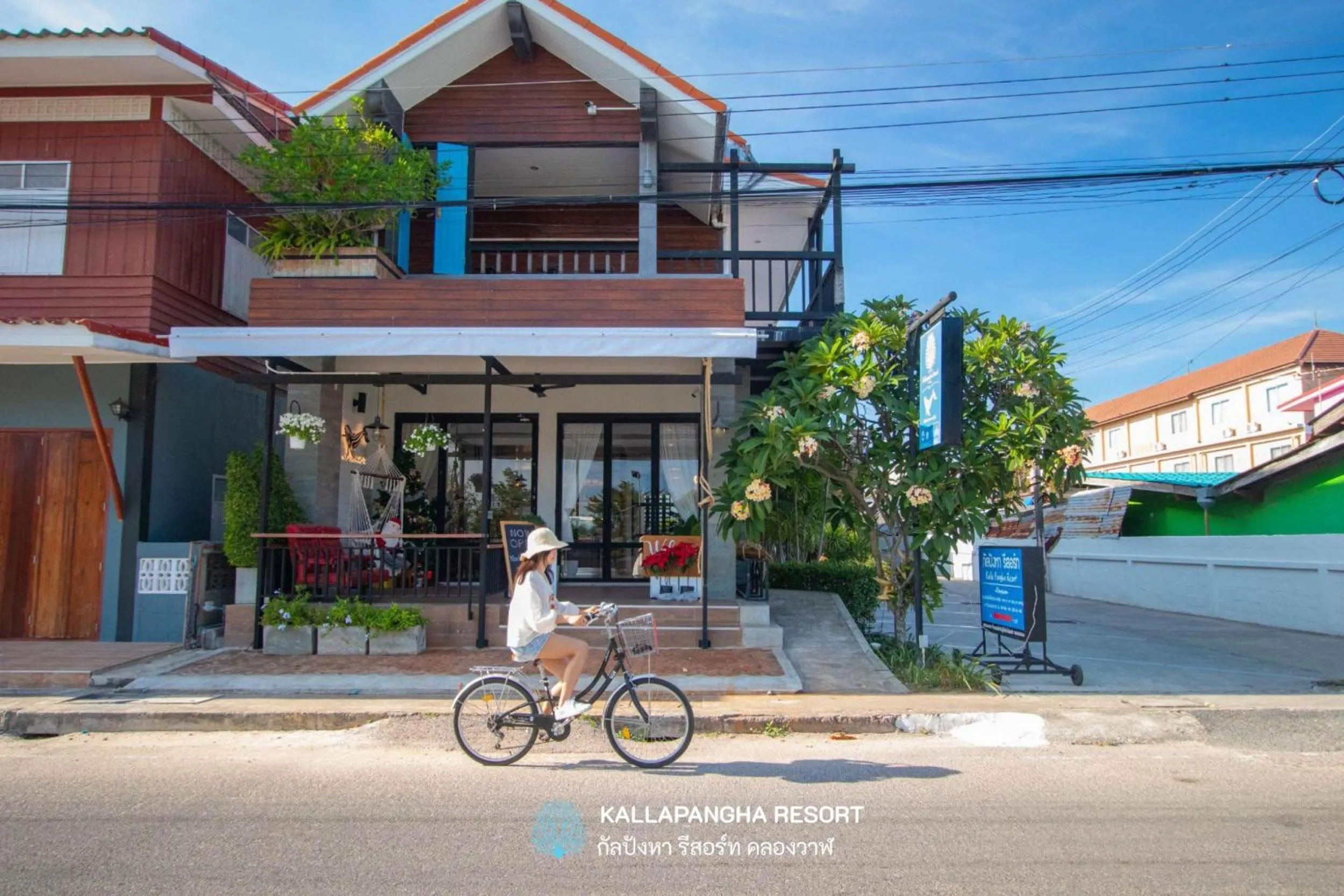 Cycling in Kallapangha Resort Khlongwan