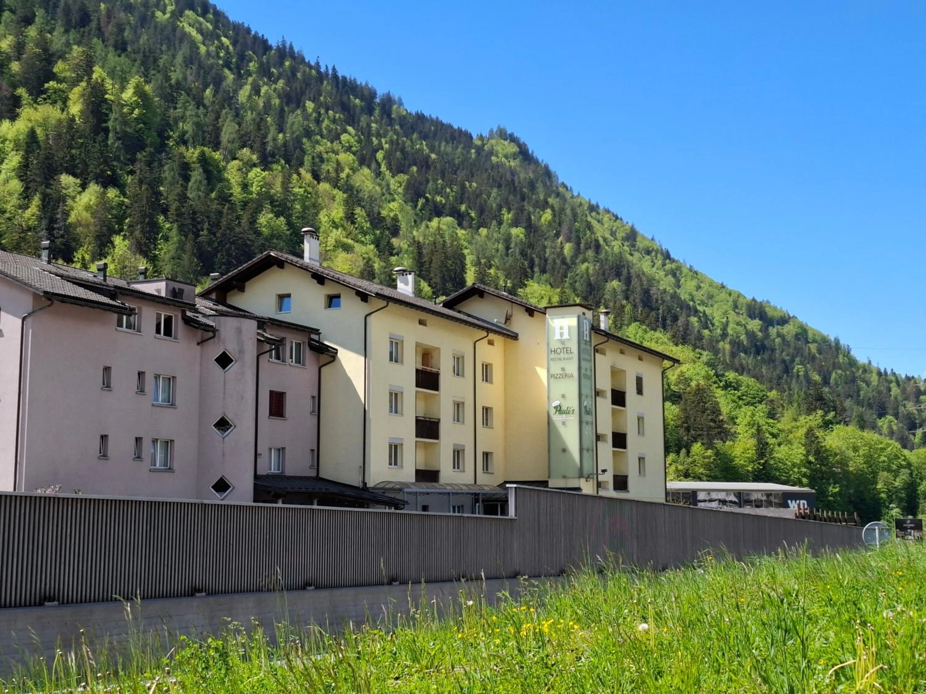 Property building in Hotel Alpina