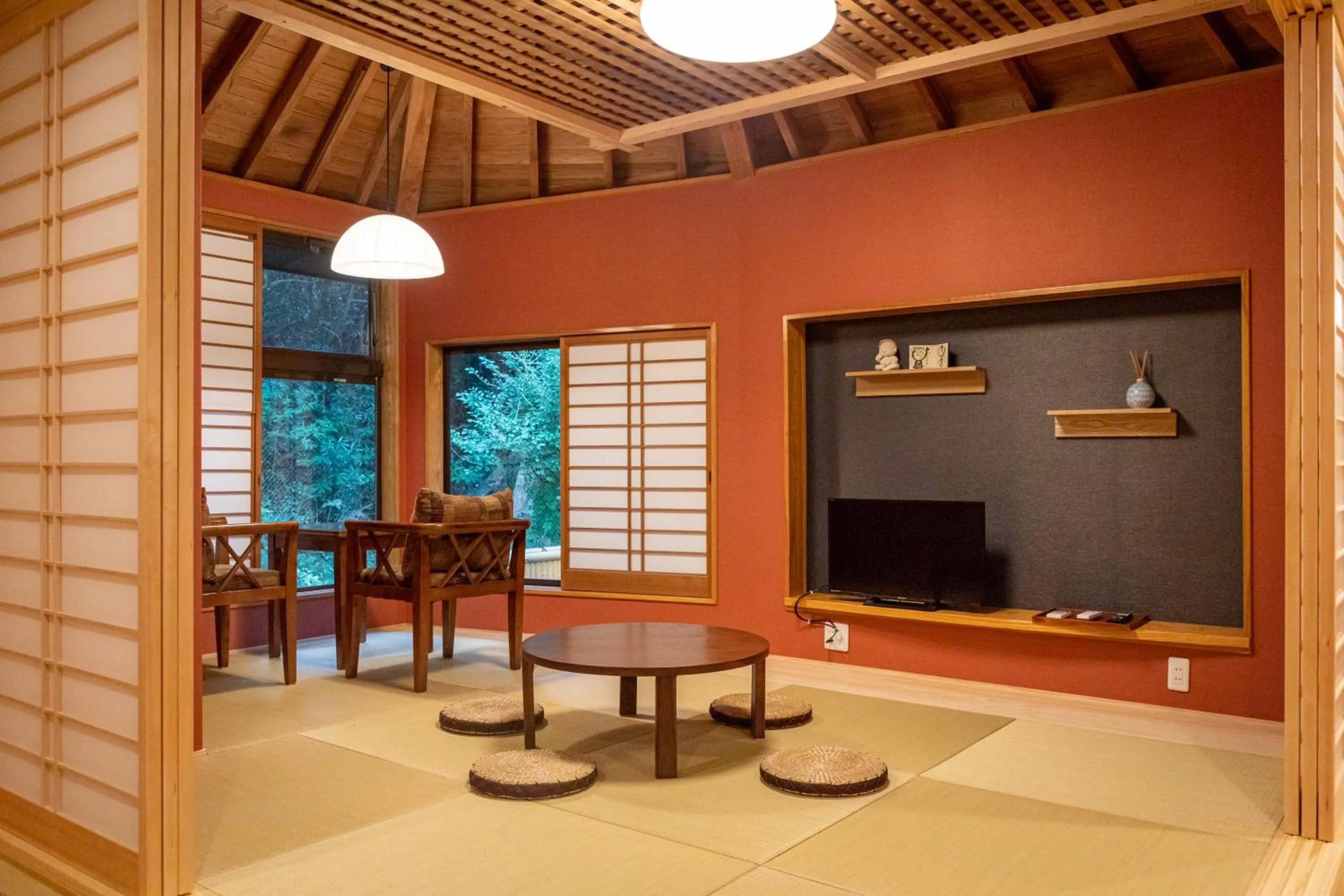 Living room in Mori no Nanakusa
