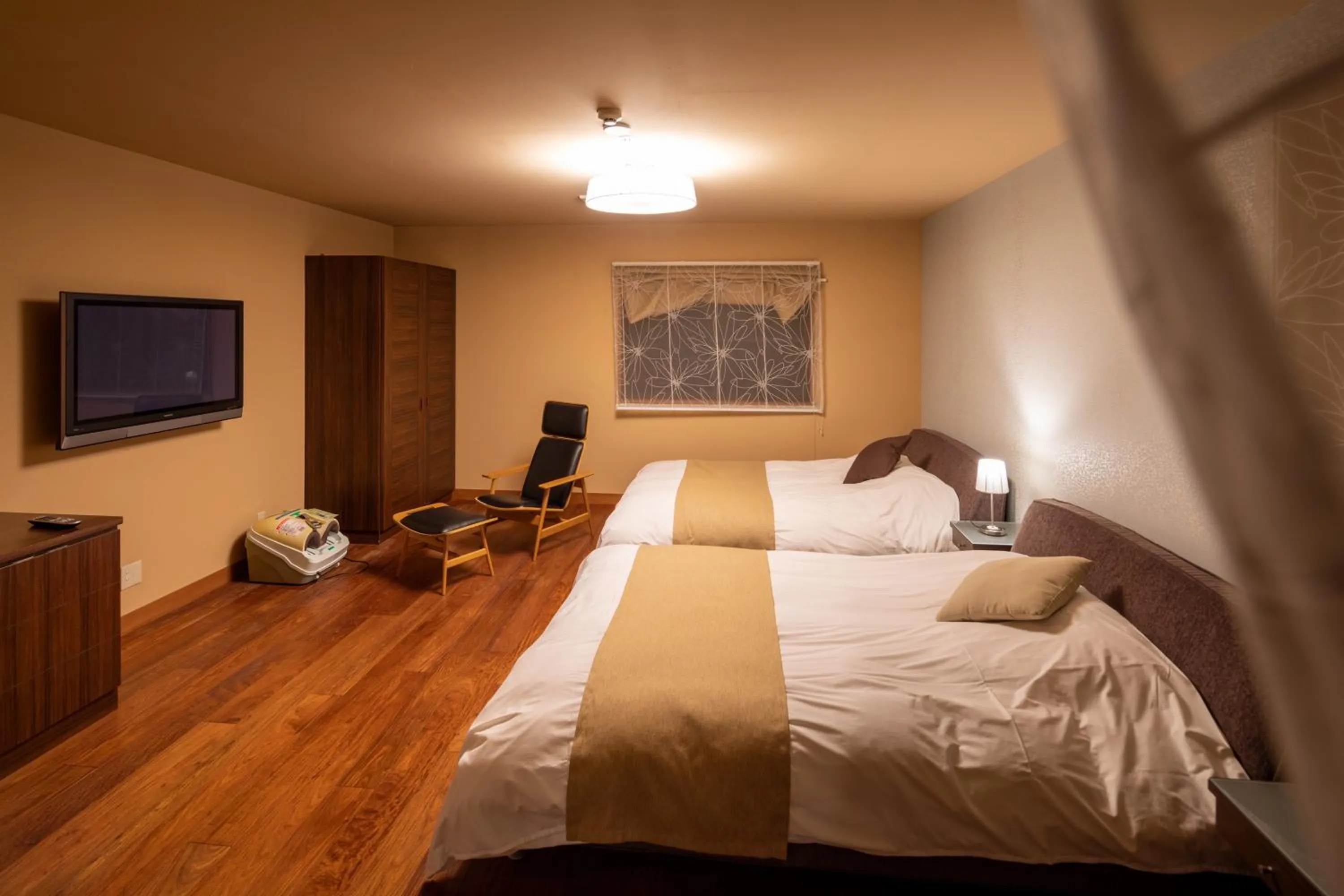 Bedroom, Bed in Mori no Nanakusa