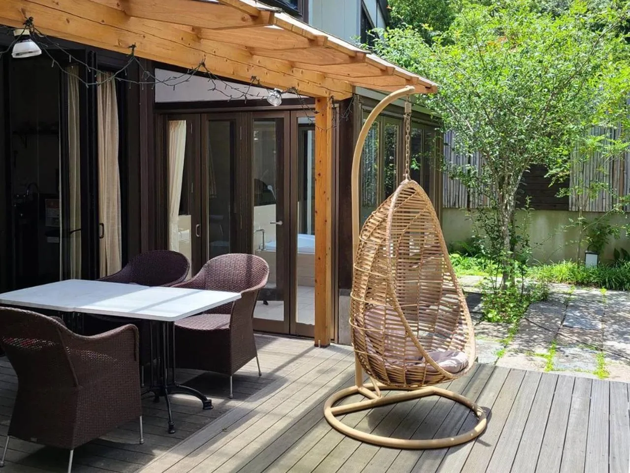 Balcony/Terrace in Mori no Nanakusa