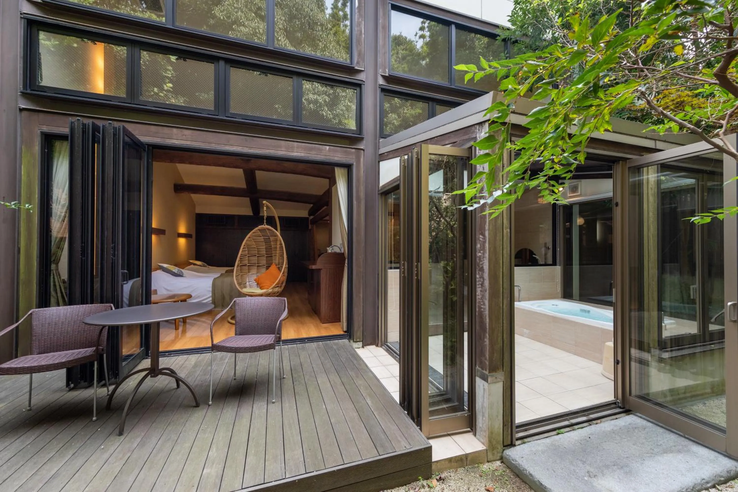 Balcony/Terrace in Mori no Nanakusa