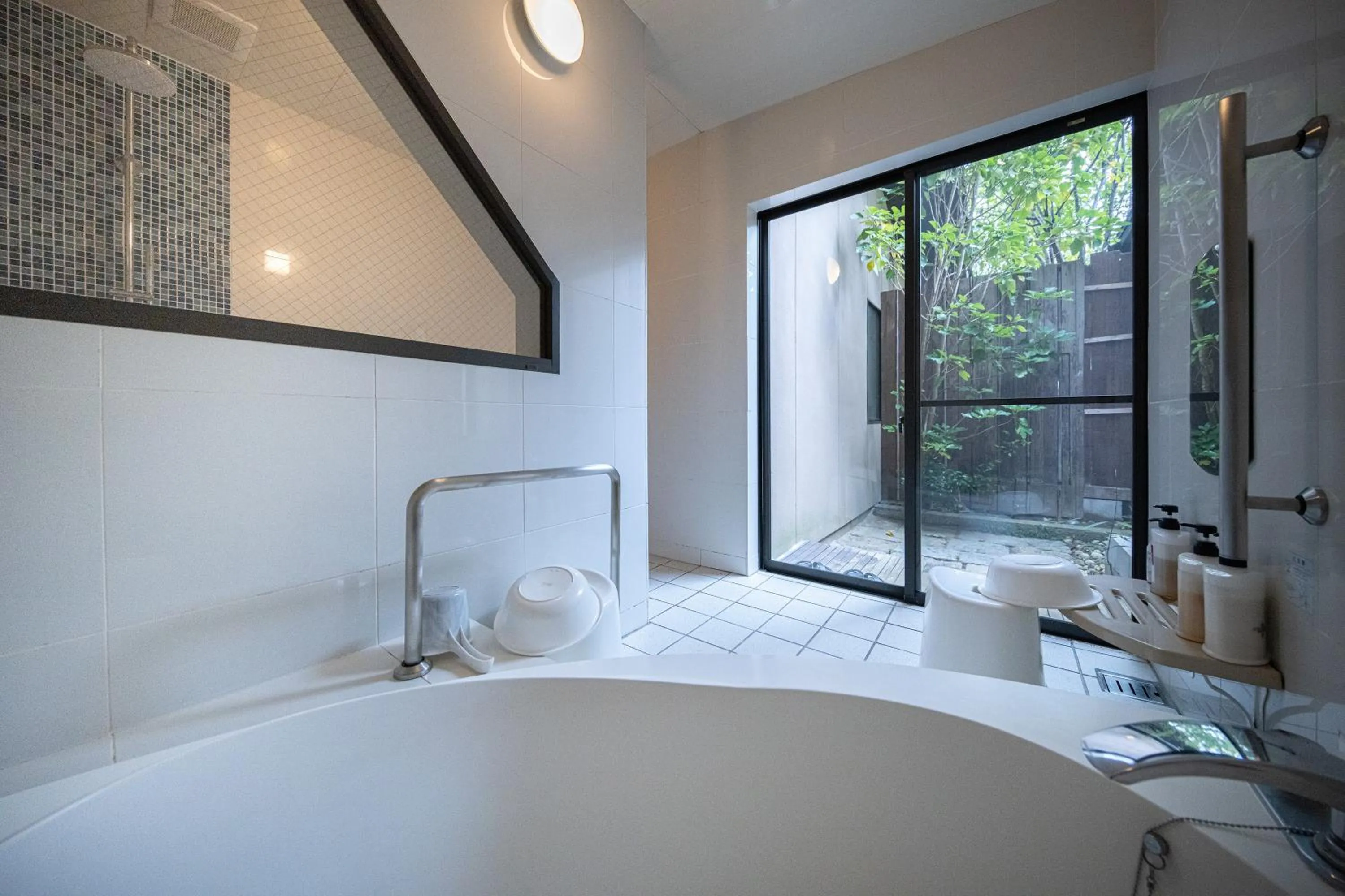 Bathroom, Bed in Mori no Nanakusa