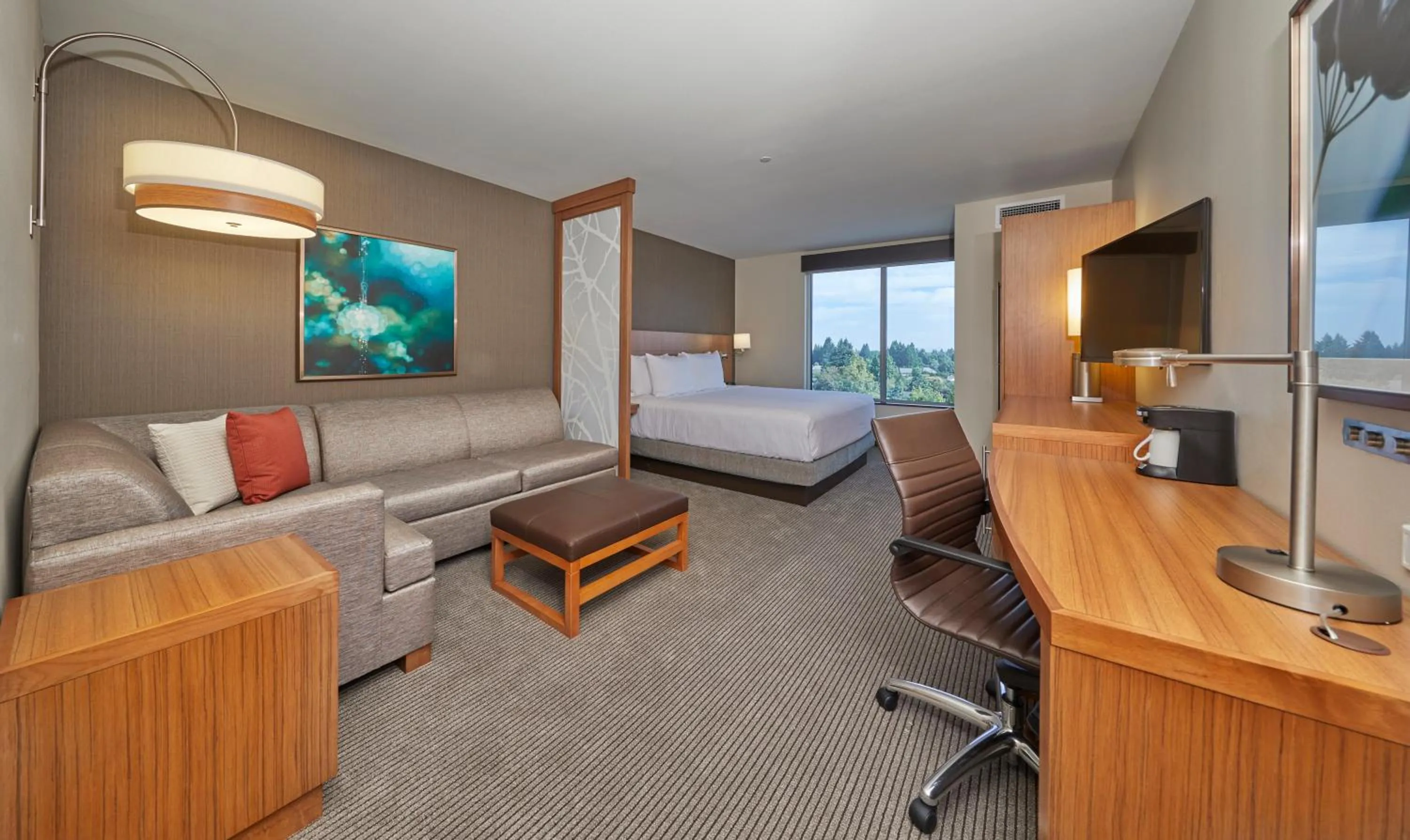 Bed in Hyatt Place Eugene/Oakway Center