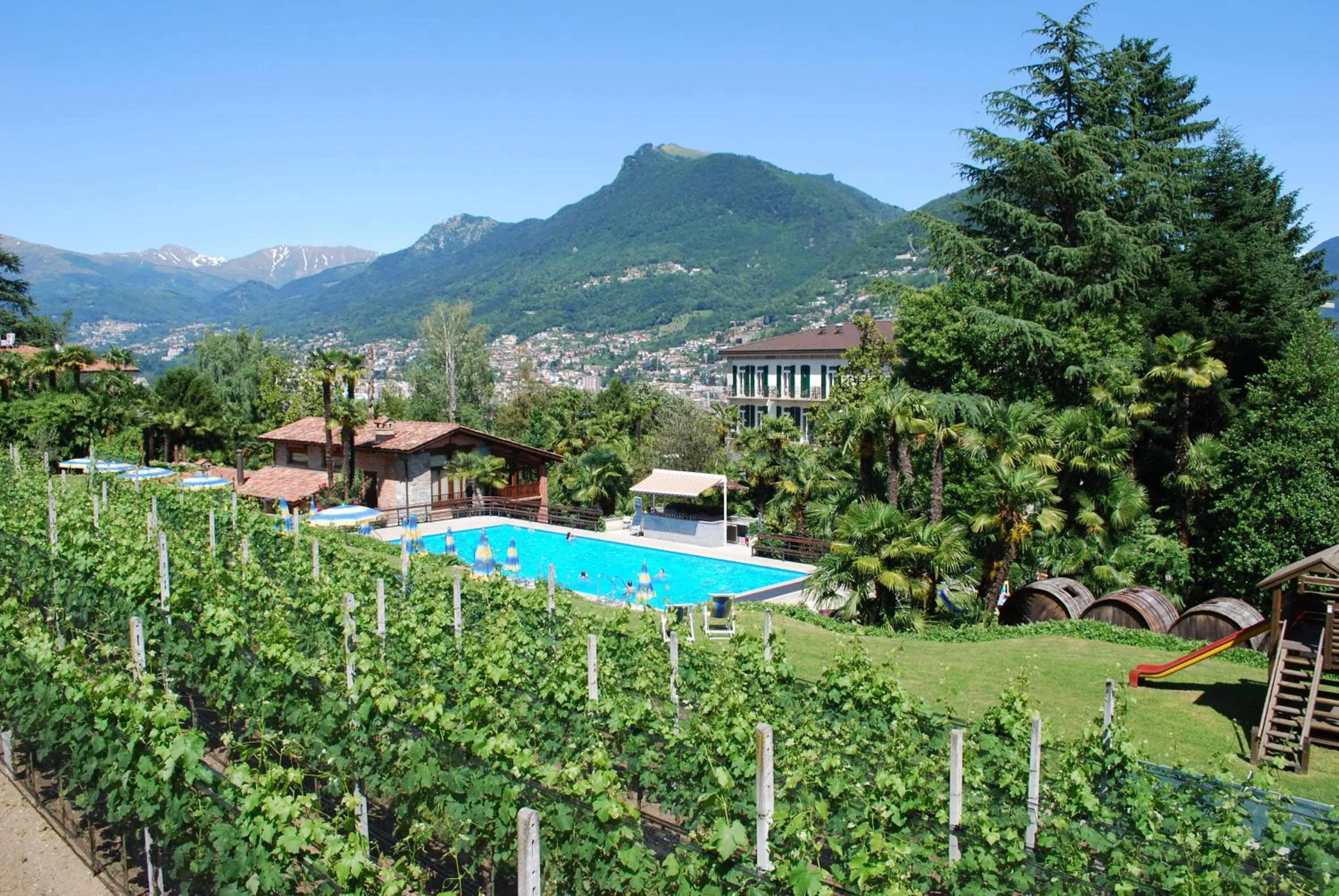 Garden in Hotel&Hostel Montarina