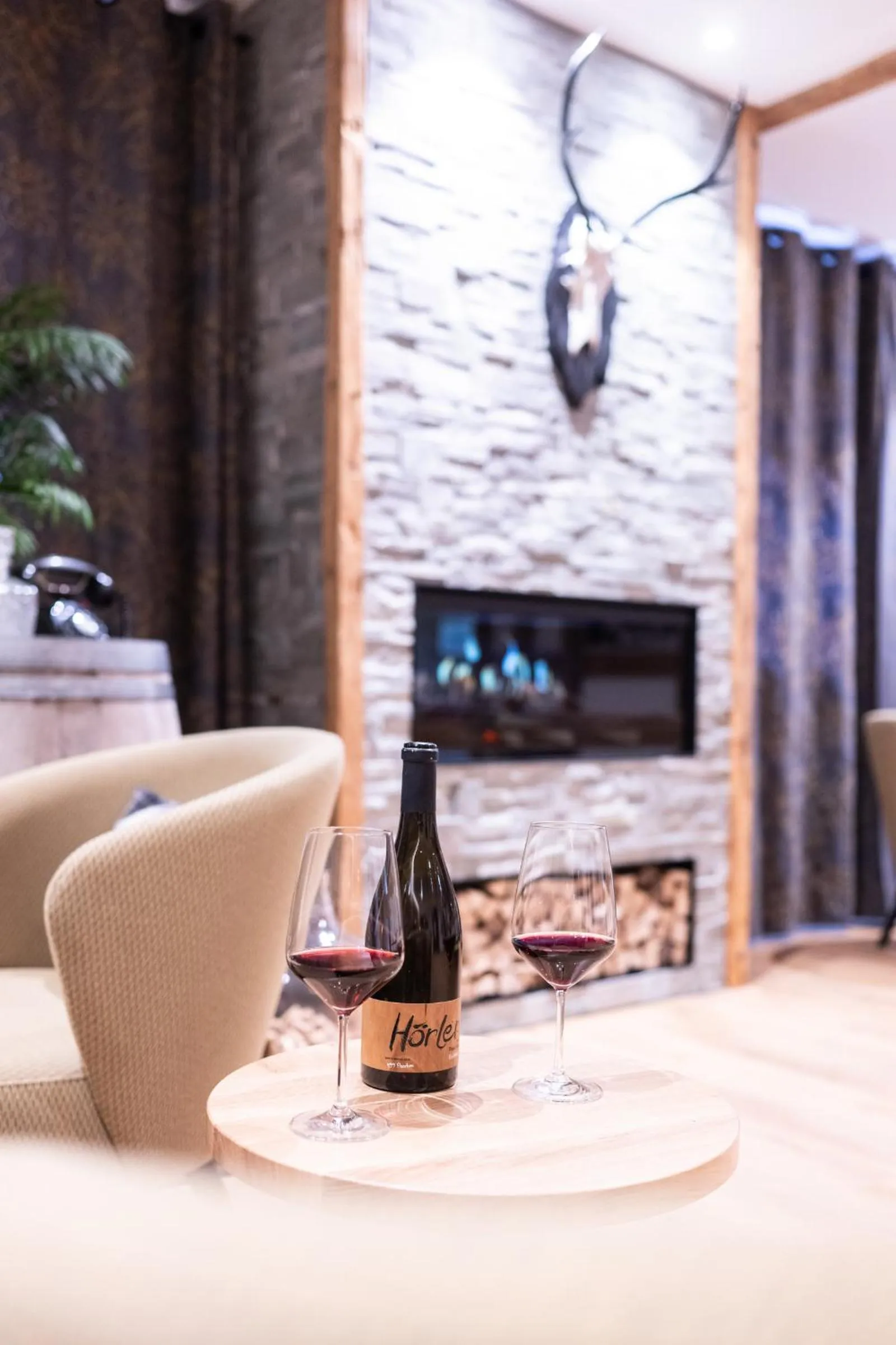 Lobby or reception in Hotel La Cruna