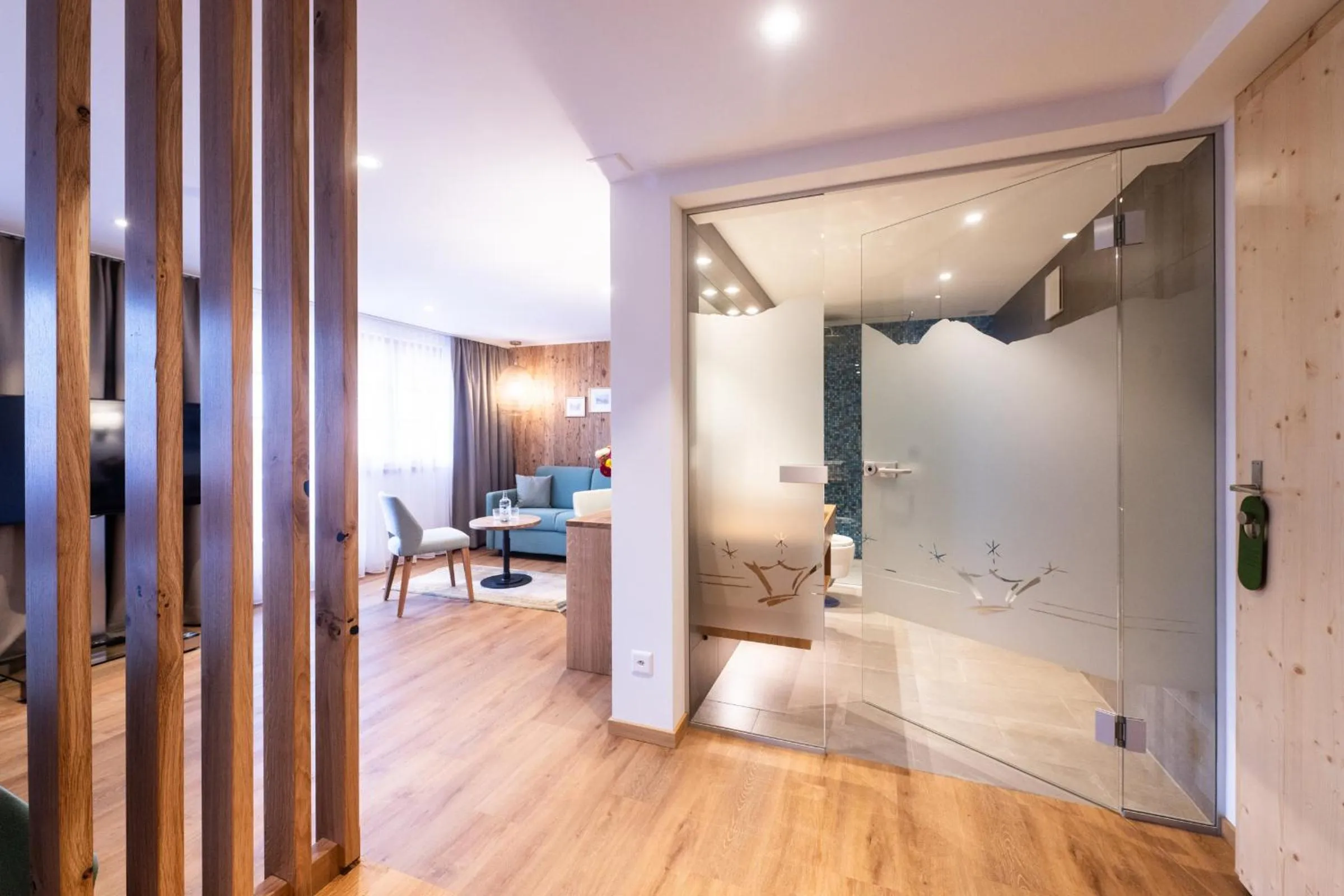 Bedroom in Hotel La Cruna