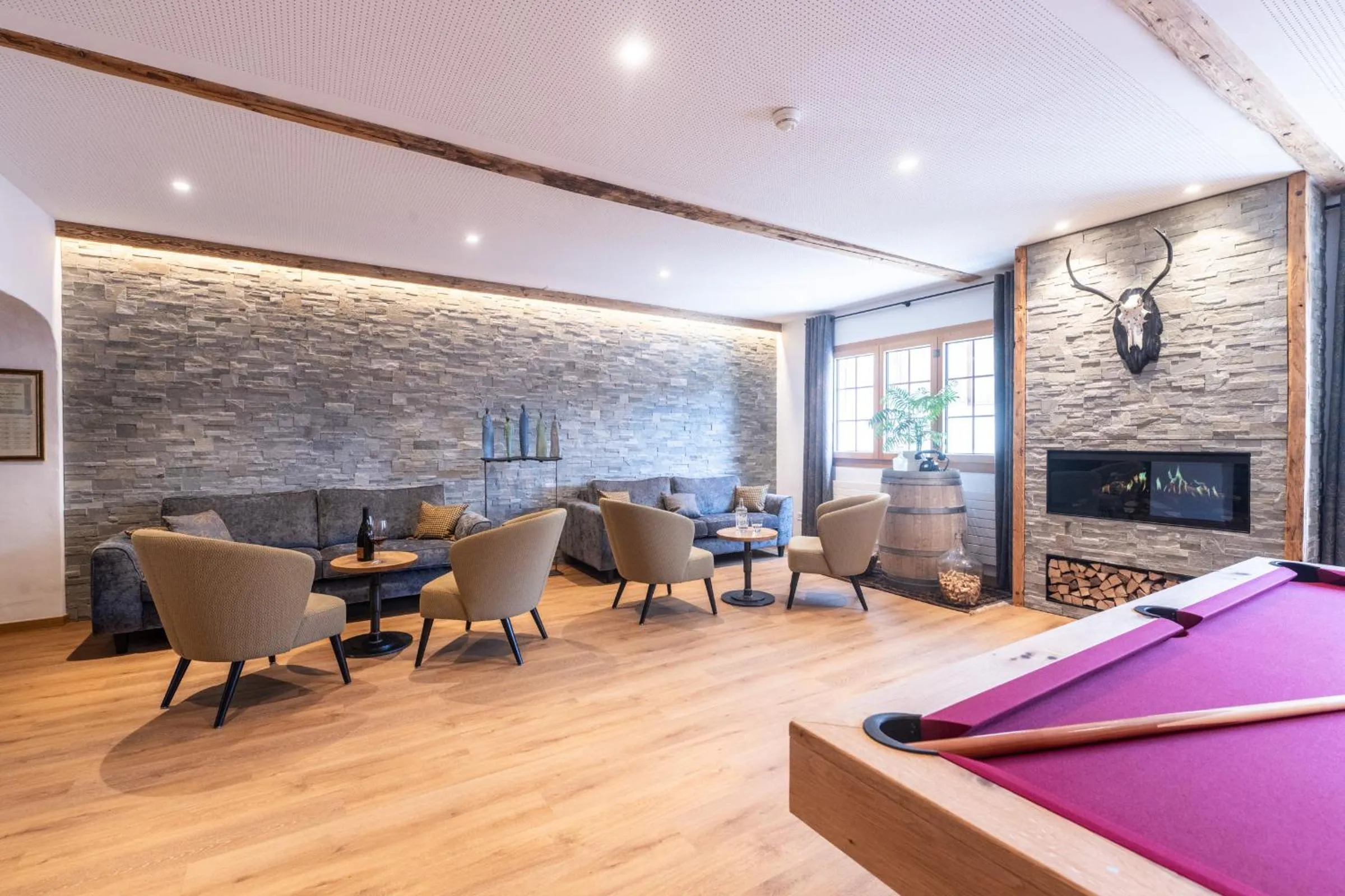 Billiard in Hotel La Cruna