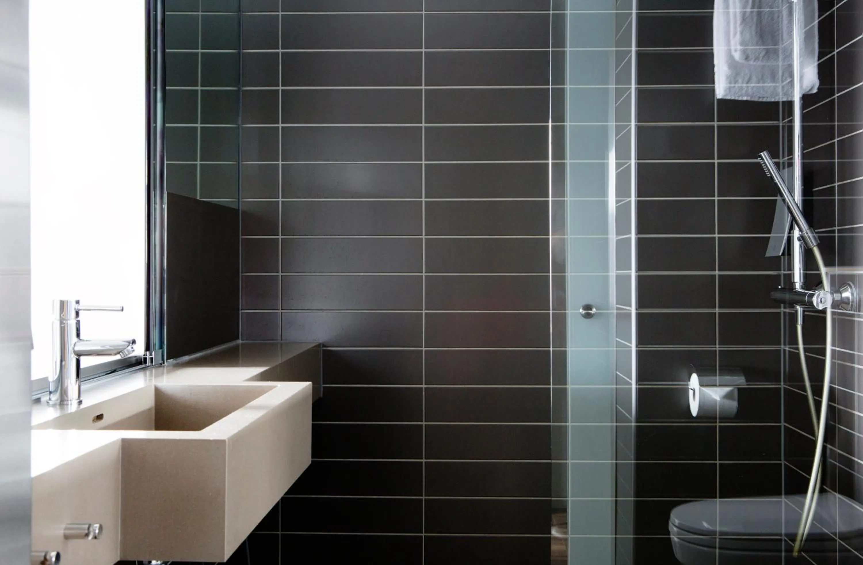 Bathroom in Comfort Hotel Square