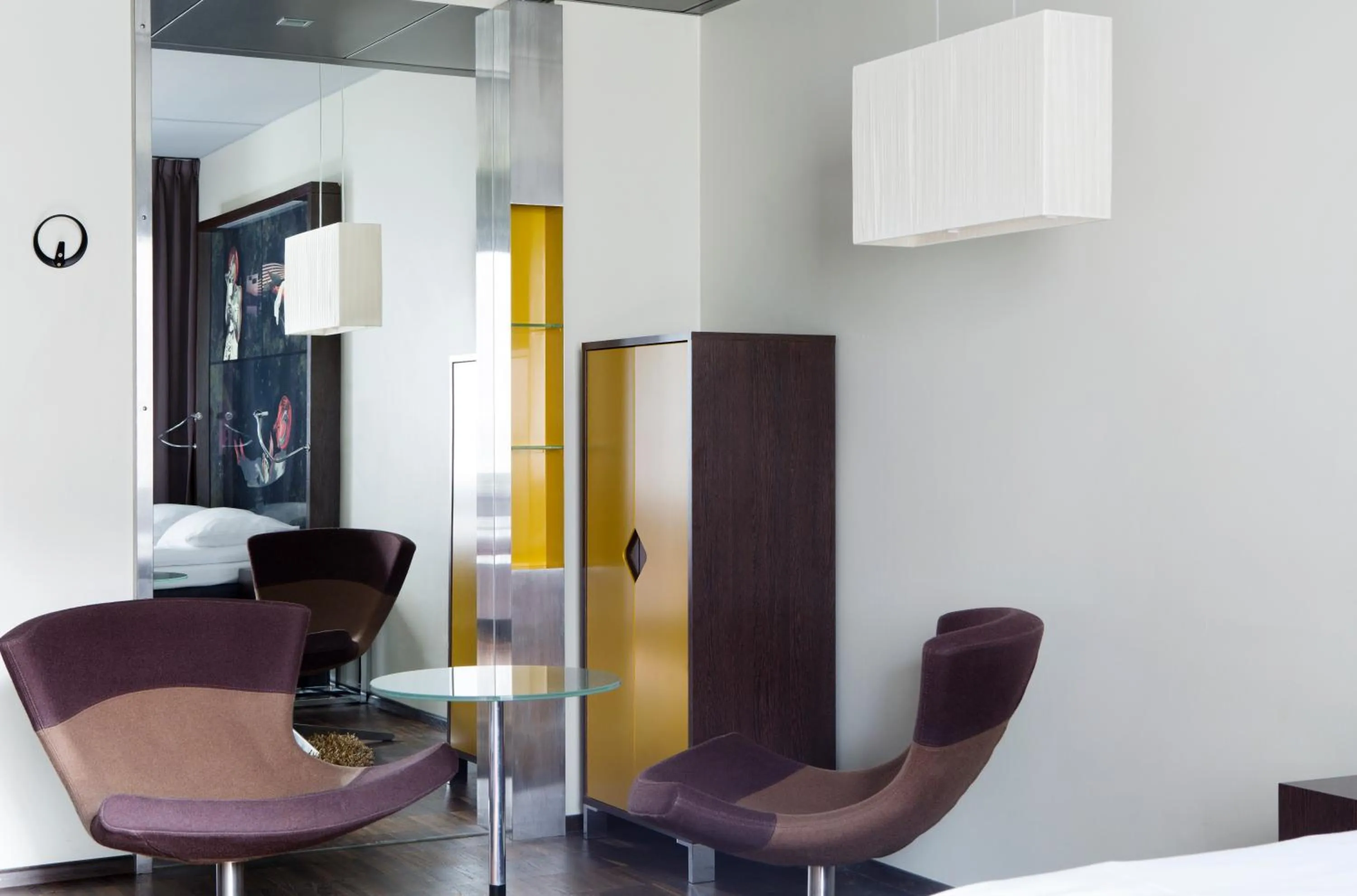 Seating area in Comfort Hotel Square