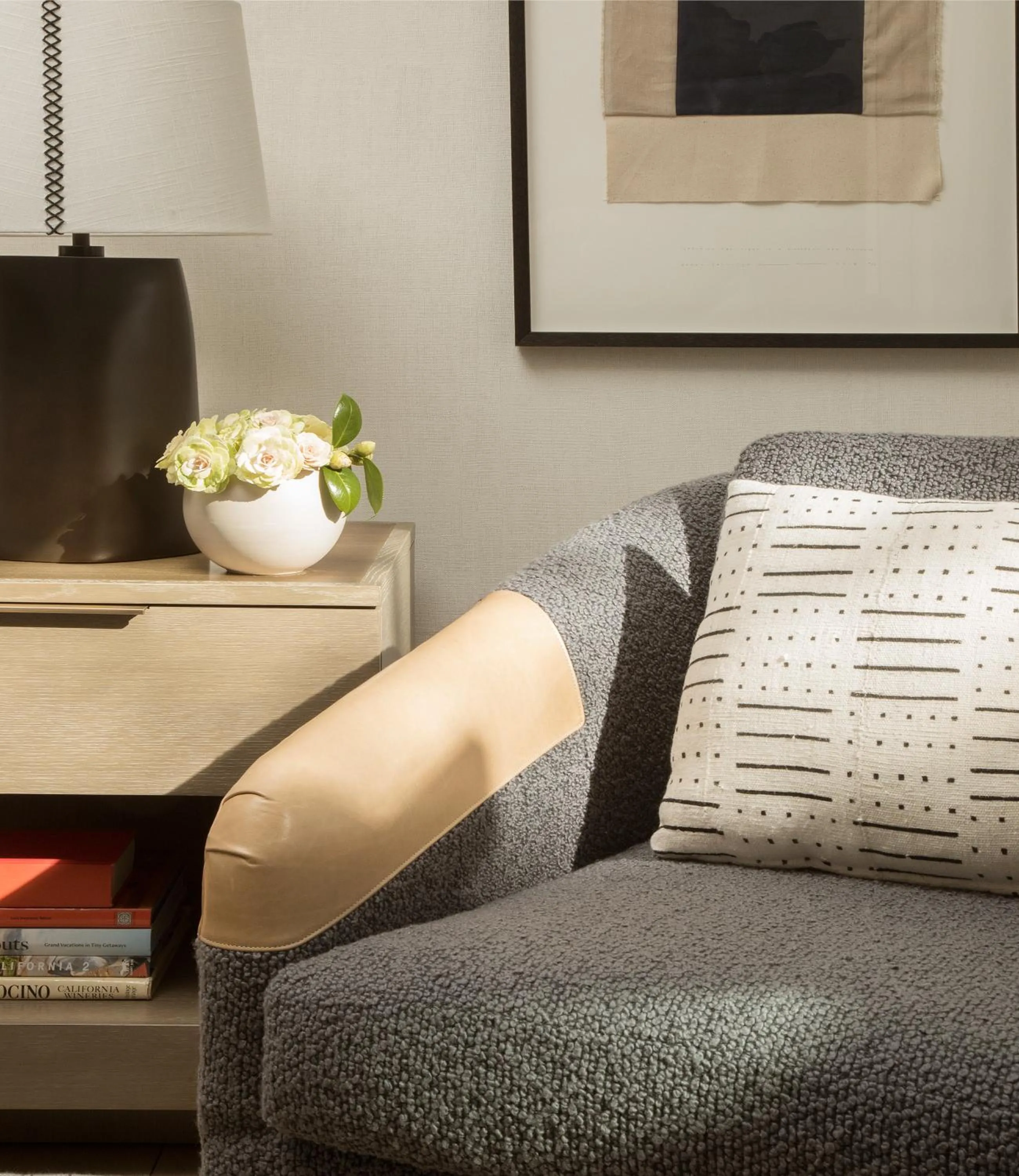 Seating area in MacArthur Place Inn & Spa