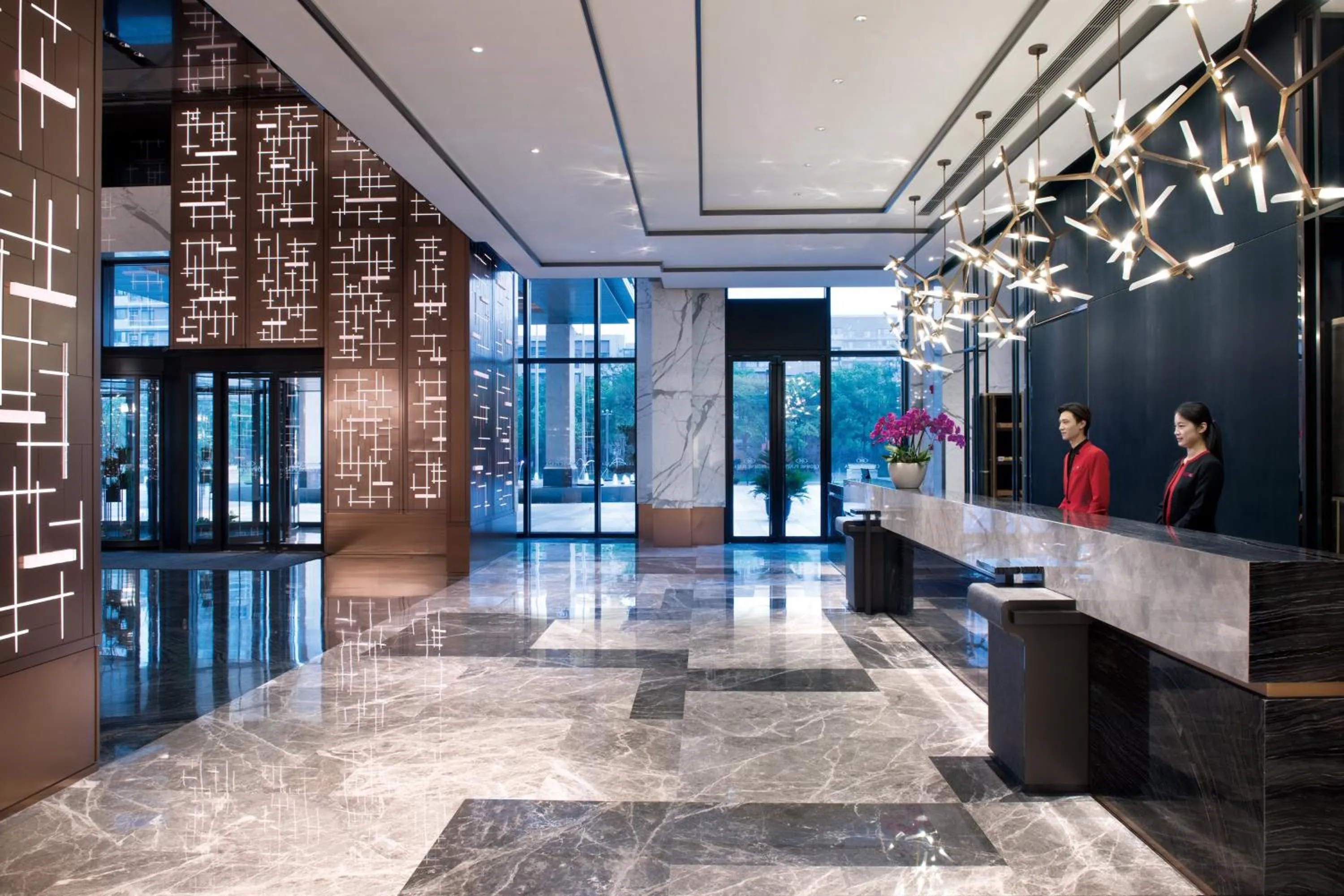 Property building in Crowne Plaza Shanghai Pujiang by IHG