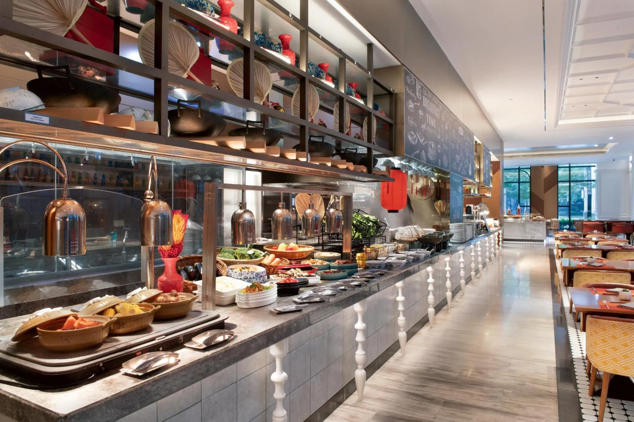 Breakfast in Crowne Plaza Shanghai Pujiang by IHG