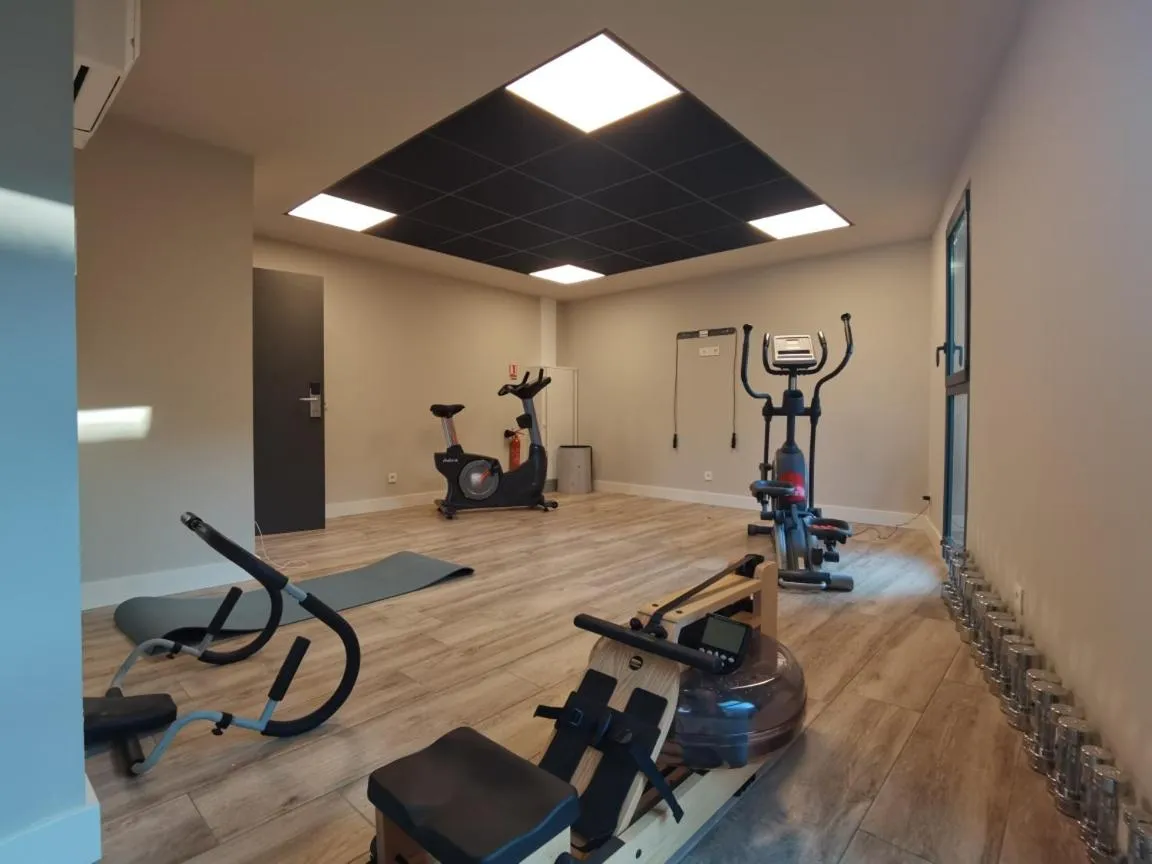Fitness centre/facilities in Les Jardins du Cèdre, Boutique hôtel & gastronomie