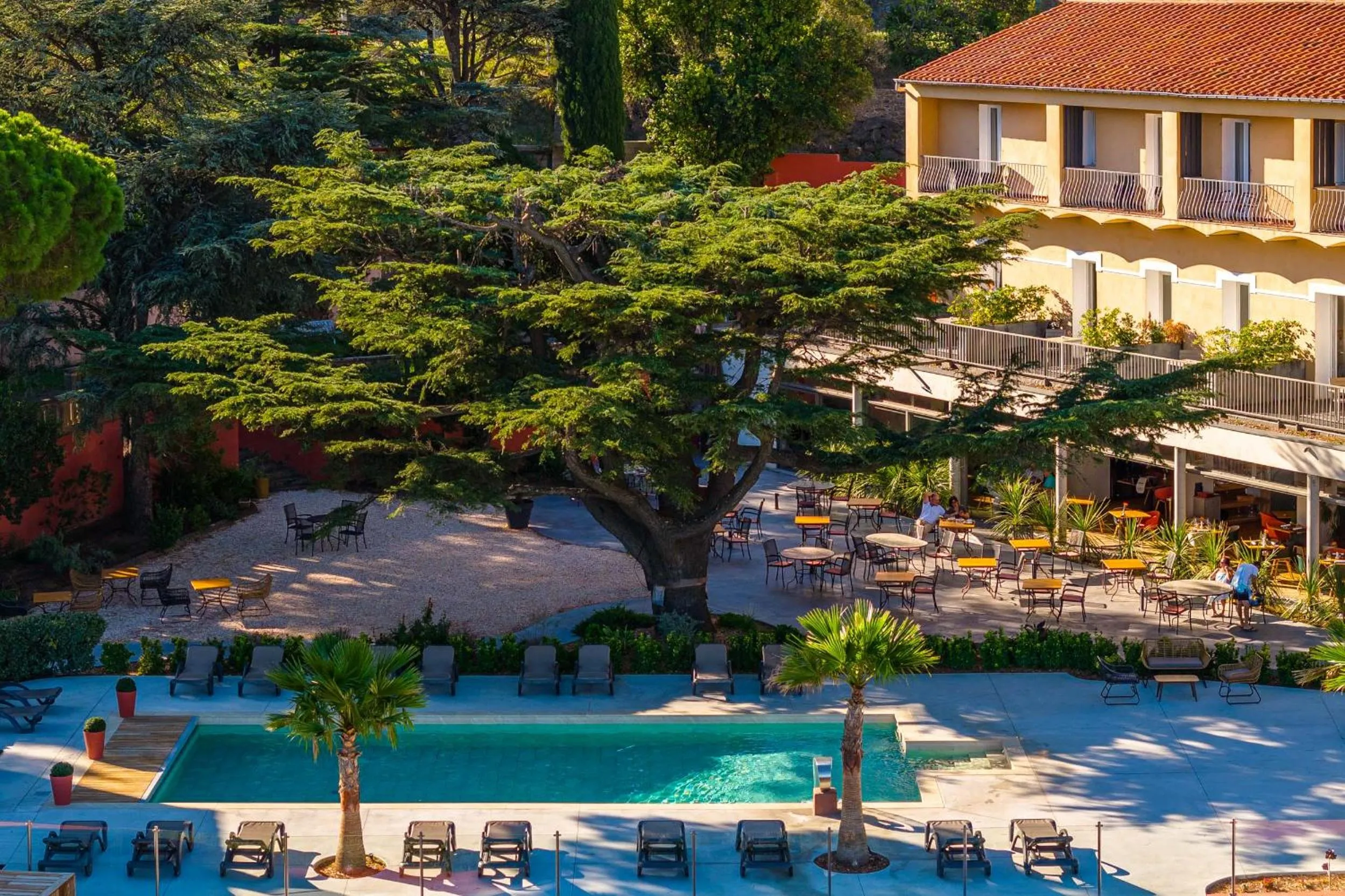 Property building in Les Jardins du Cèdre, Boutique hôtel & gastronomie