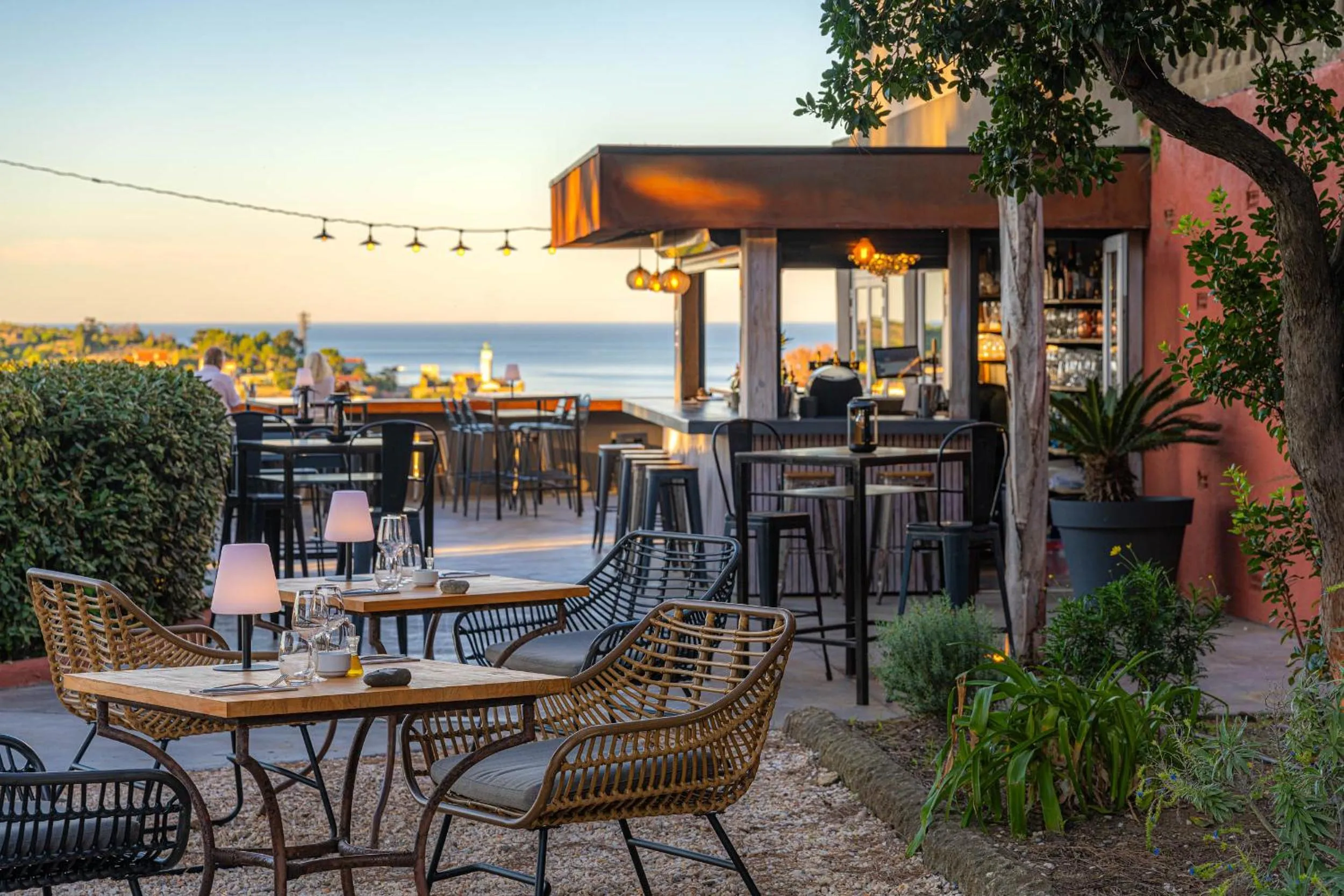 Restaurant/places to eat in Les Jardins du Cèdre, Boutique hôtel & gastronomie