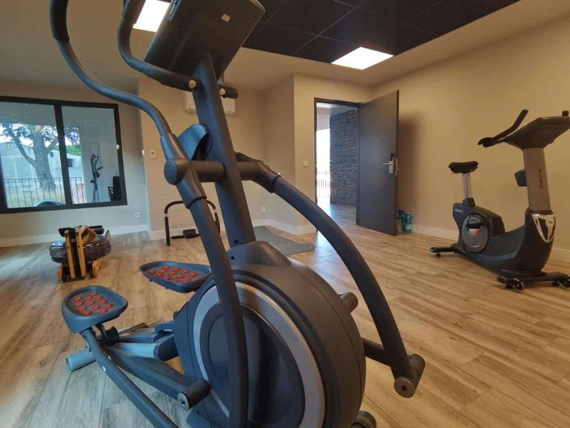 Fitness centre/facilities in Les Jardins du Cèdre, Boutique hôtel & gastronomie