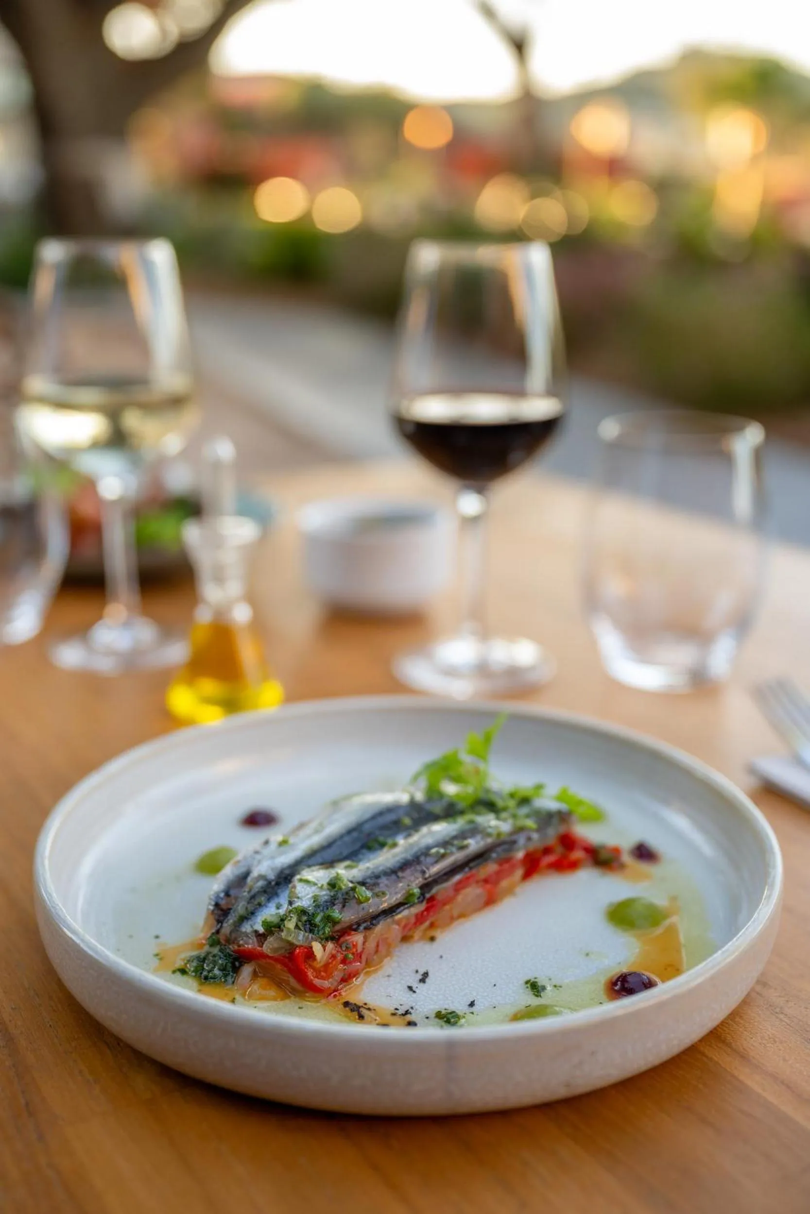 Food in Les Jardins du Cèdre, Boutique hôtel & gastronomie