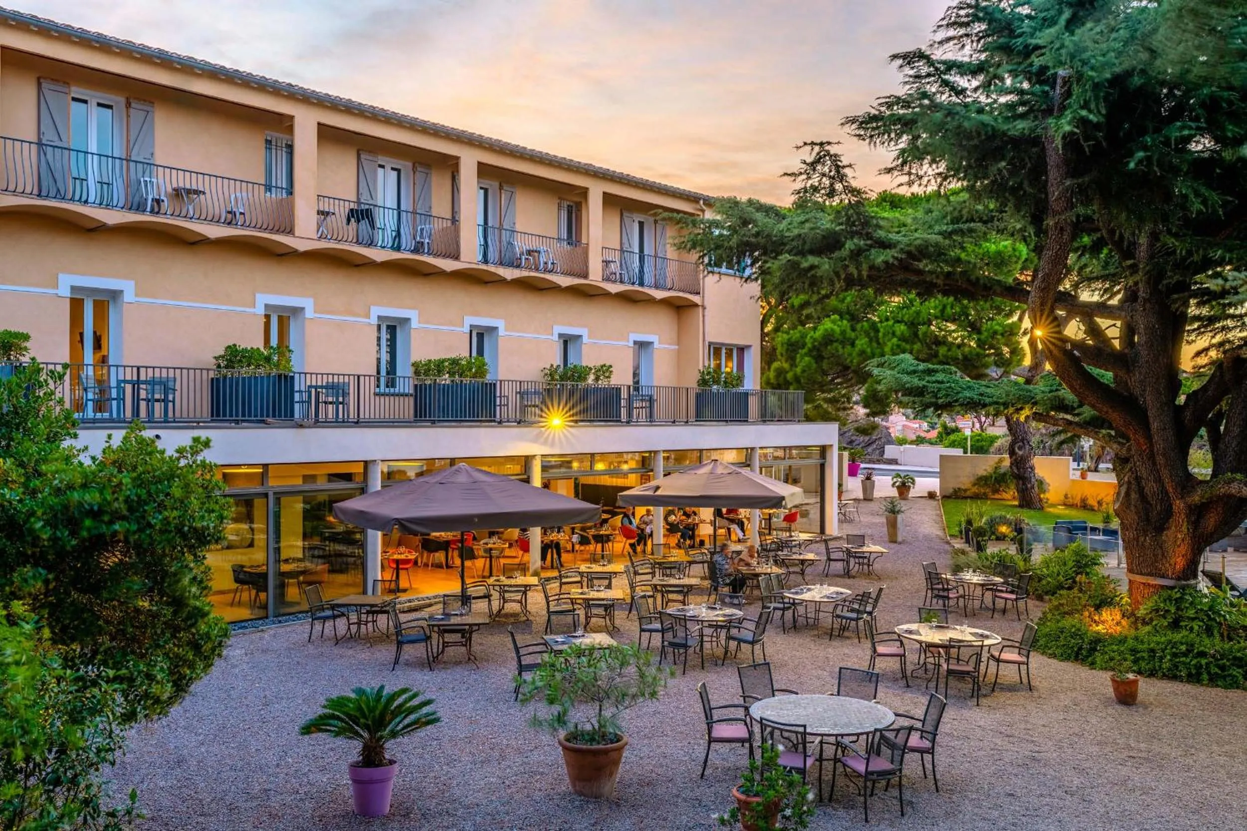 Property building in Les Jardins du Cèdre, Boutique hôtel & gastronomie
