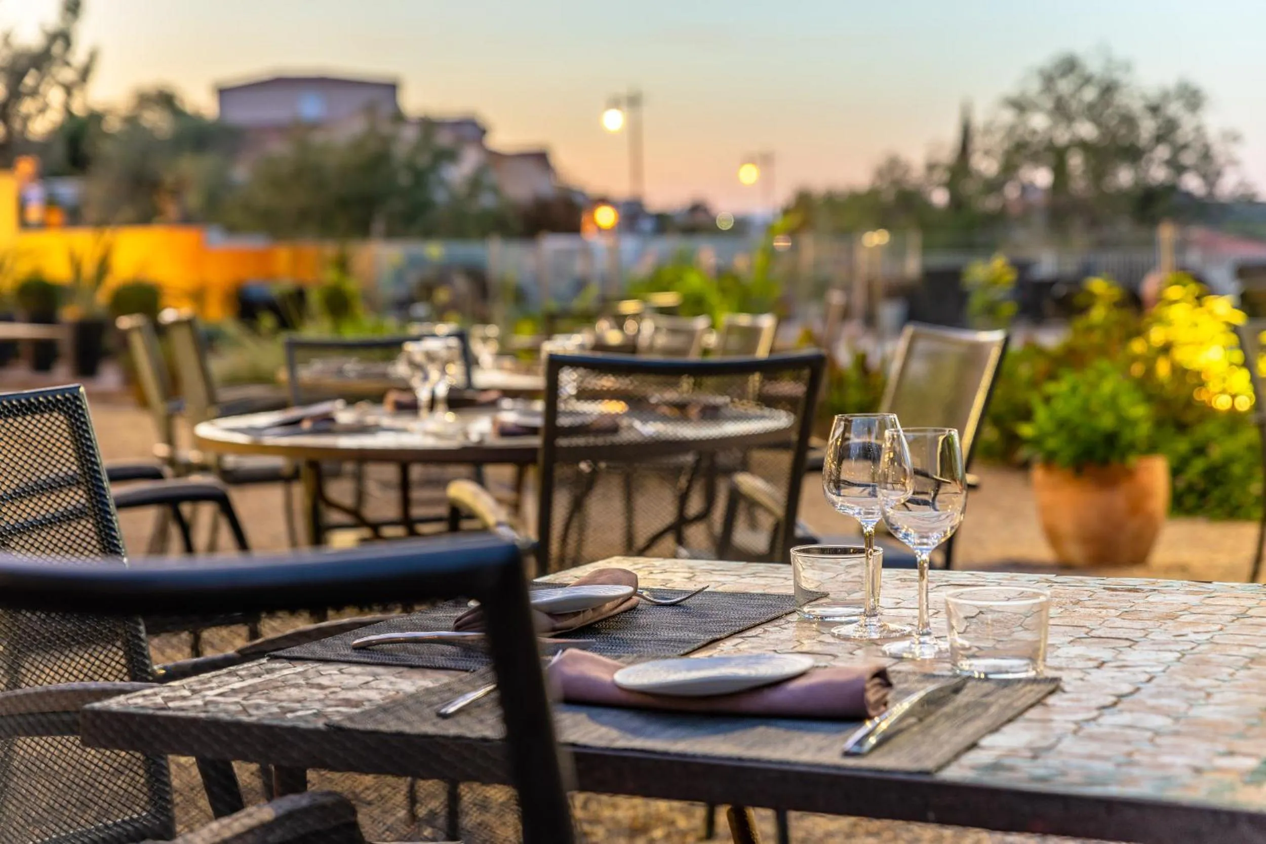 Restaurant/places to eat in Les Jardins du Cèdre, Boutique hôtel & gastronomie