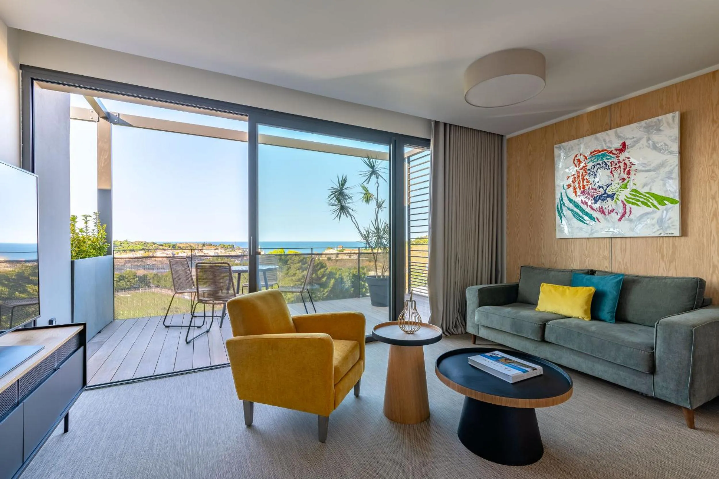 Living room in Les Jardins du Cèdre, Boutique hôtel & gastronomie