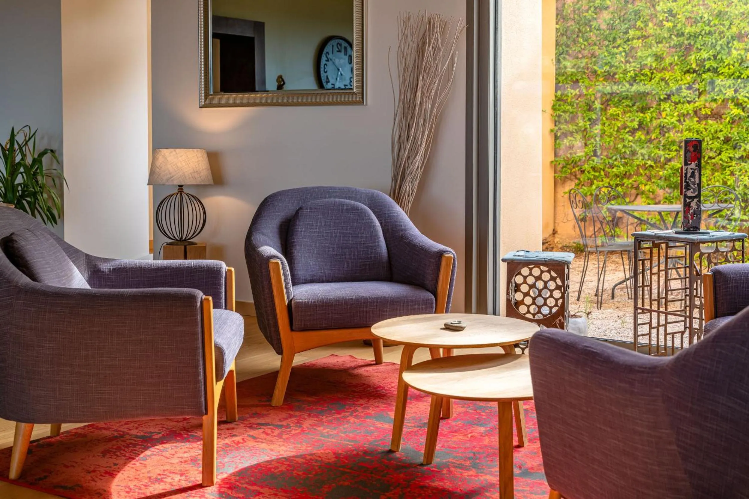 Living room in Les Jardins du Cèdre, Boutique hôtel & gastronomie