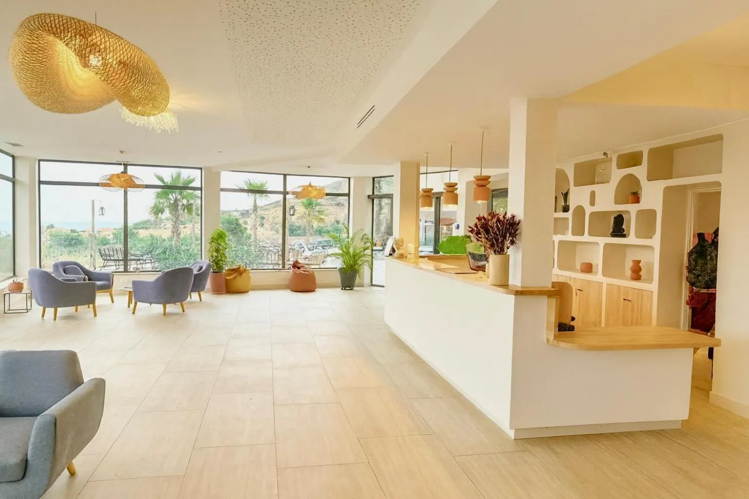 Living room in Les Jardins du Cèdre, Boutique hôtel & gastronomie