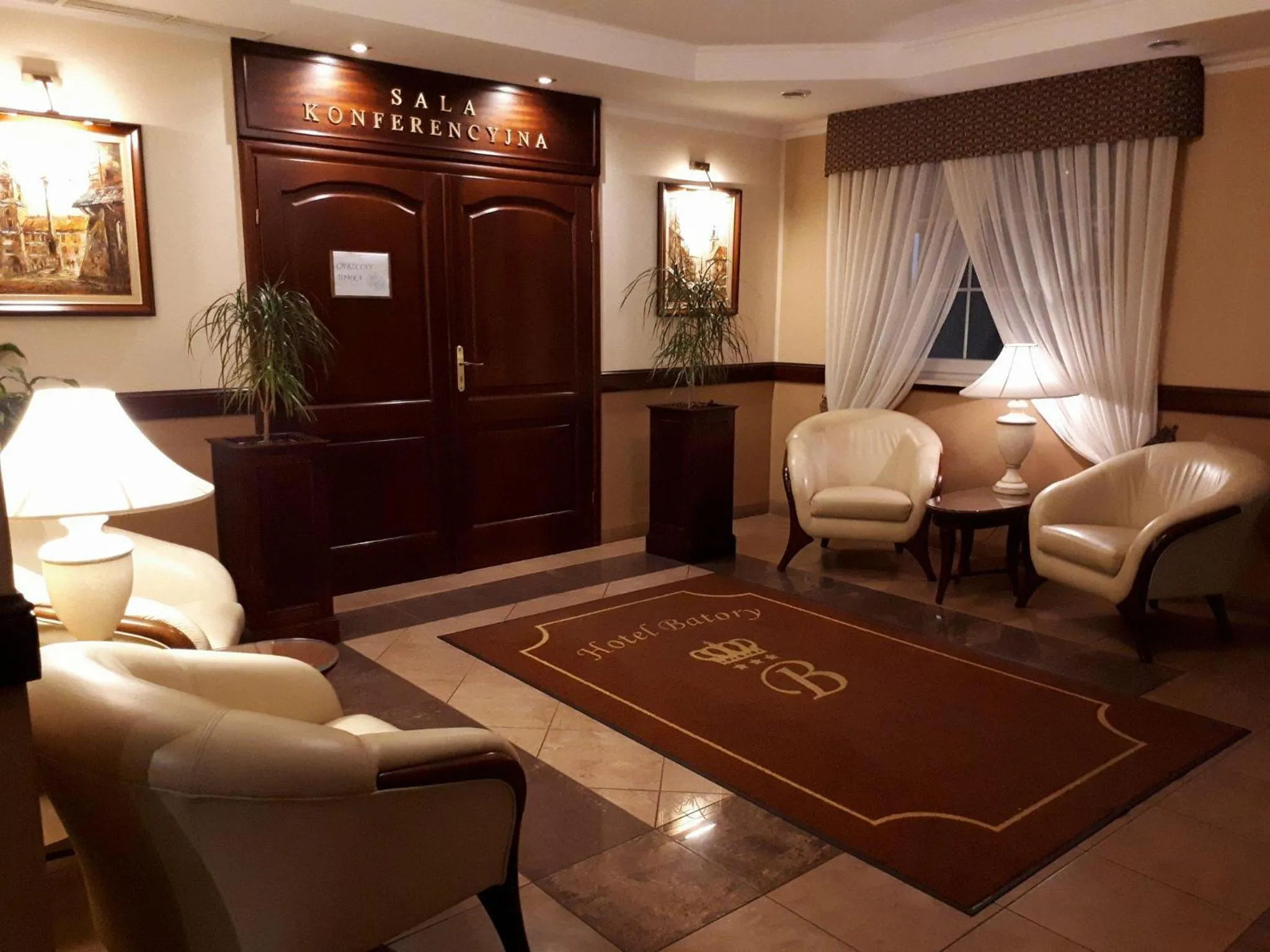 Lobby or reception in Hotel Batory