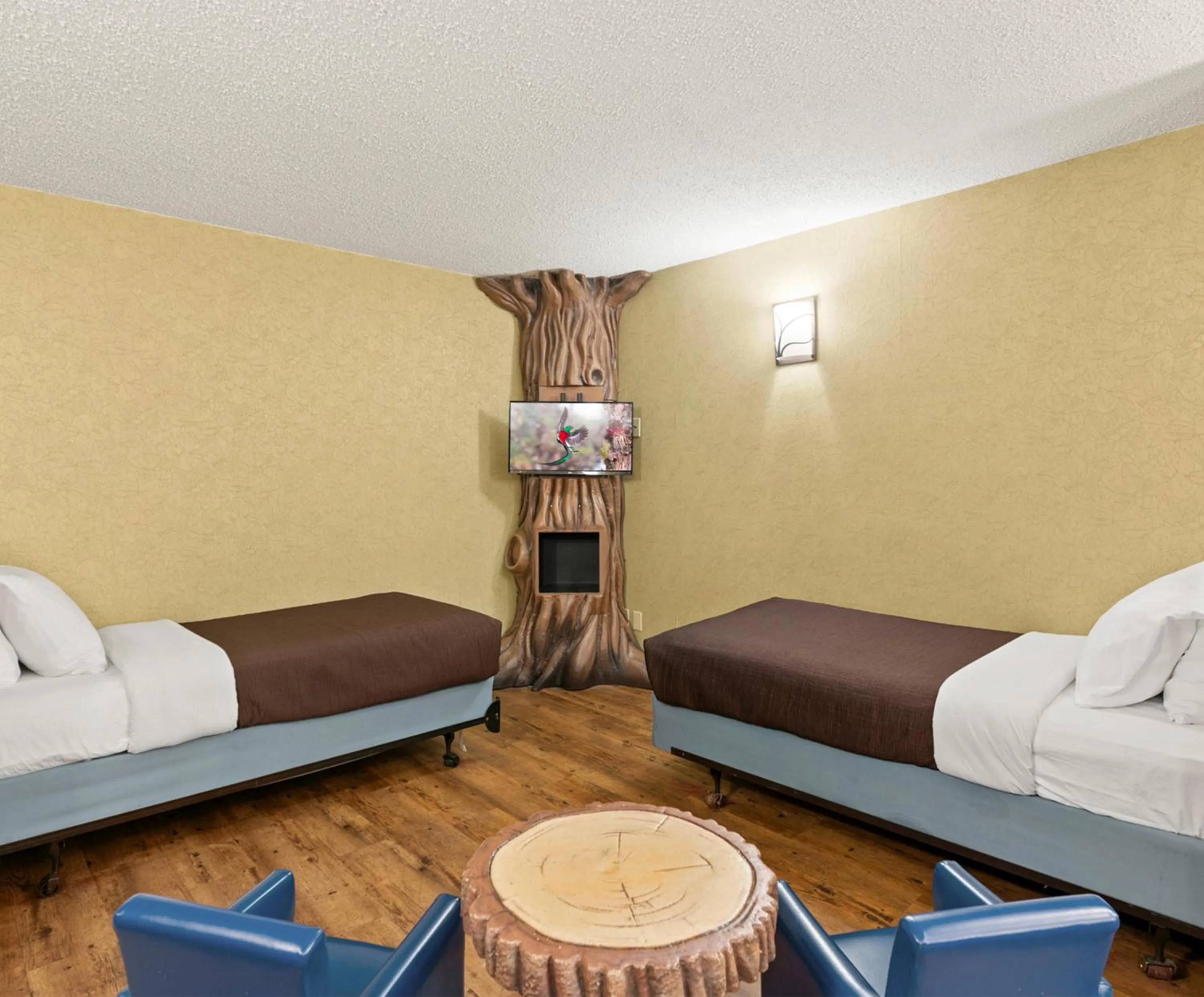 Bed in Travelodge Hotel by Wyndham Saskatoon