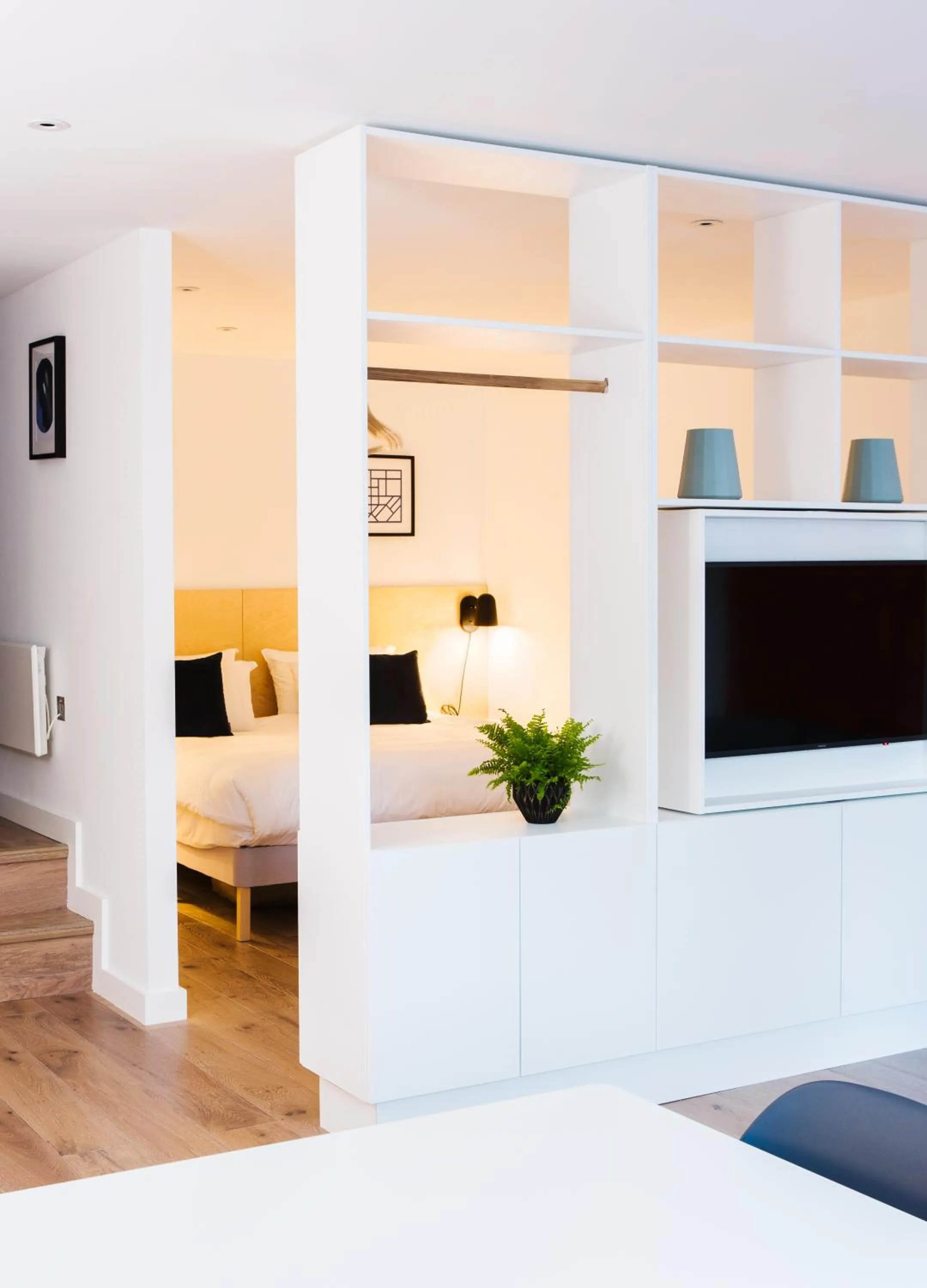 Bed in Hiding Space Westgate Apartments