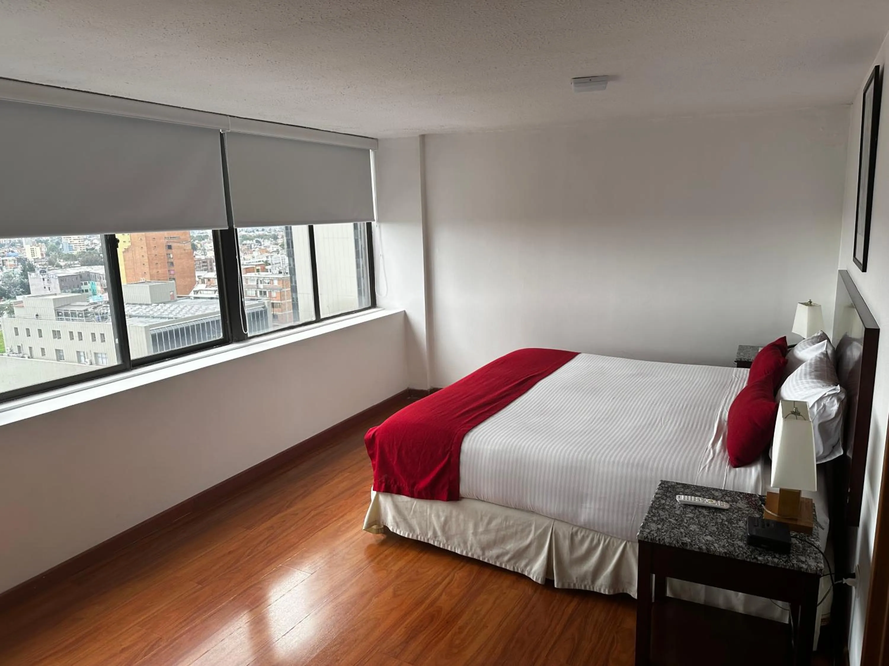 Bed in Hotel Oceanía Bogotá Museo