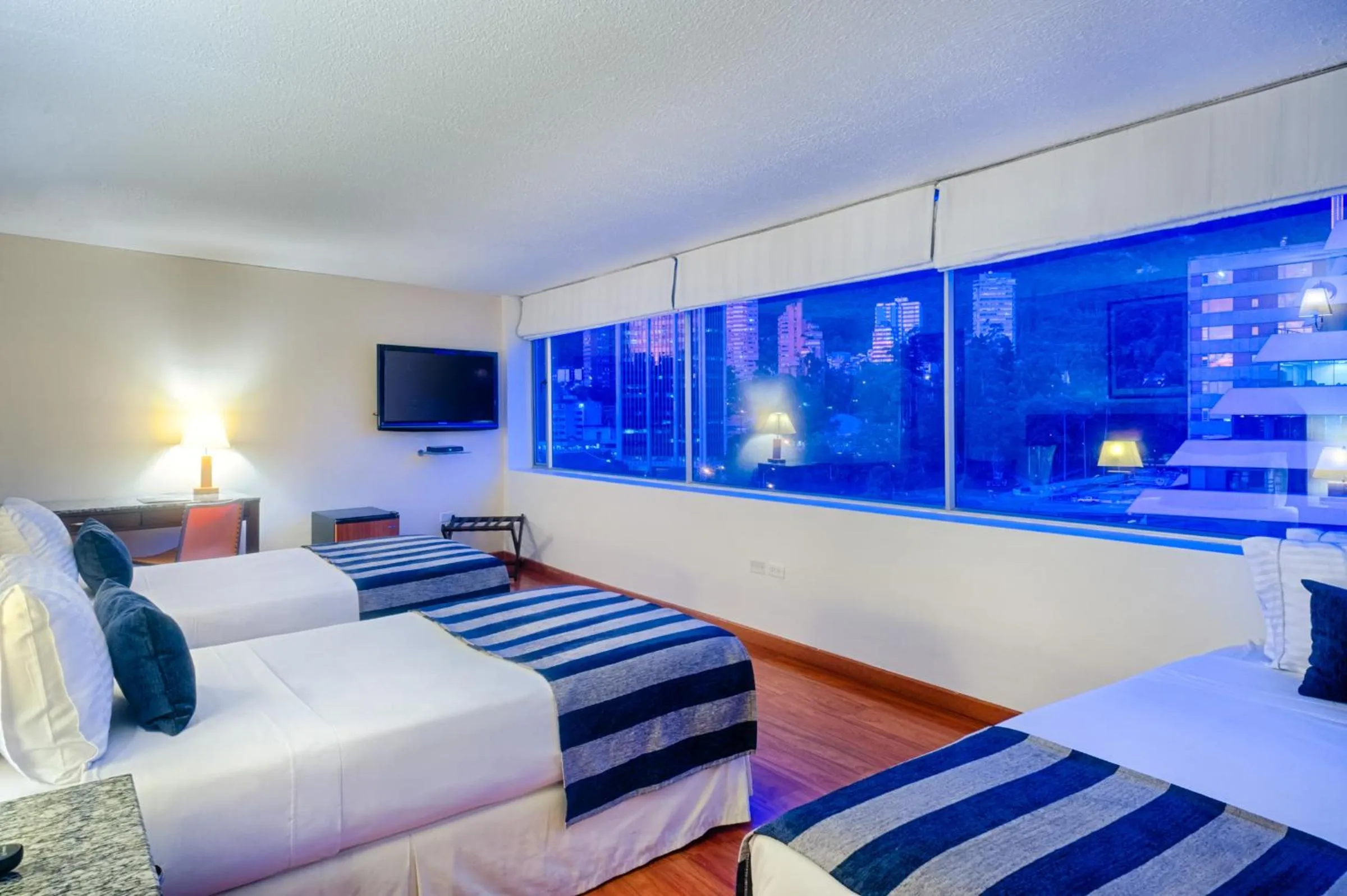 Decorative detail, Bed in Hotel Oceanía Bogotá Museo