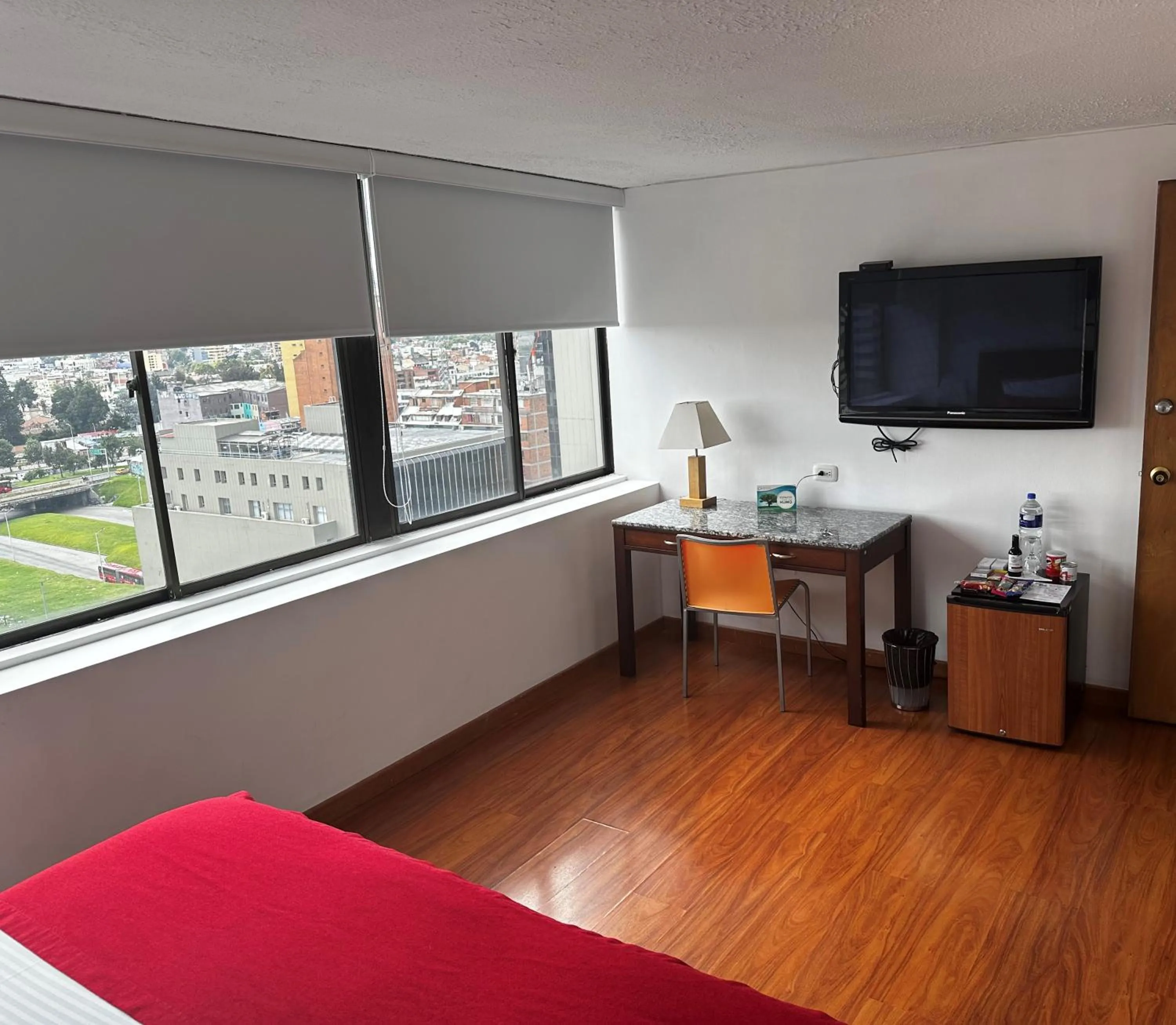 Bed in Hotel Oceanía Bogotá Museo