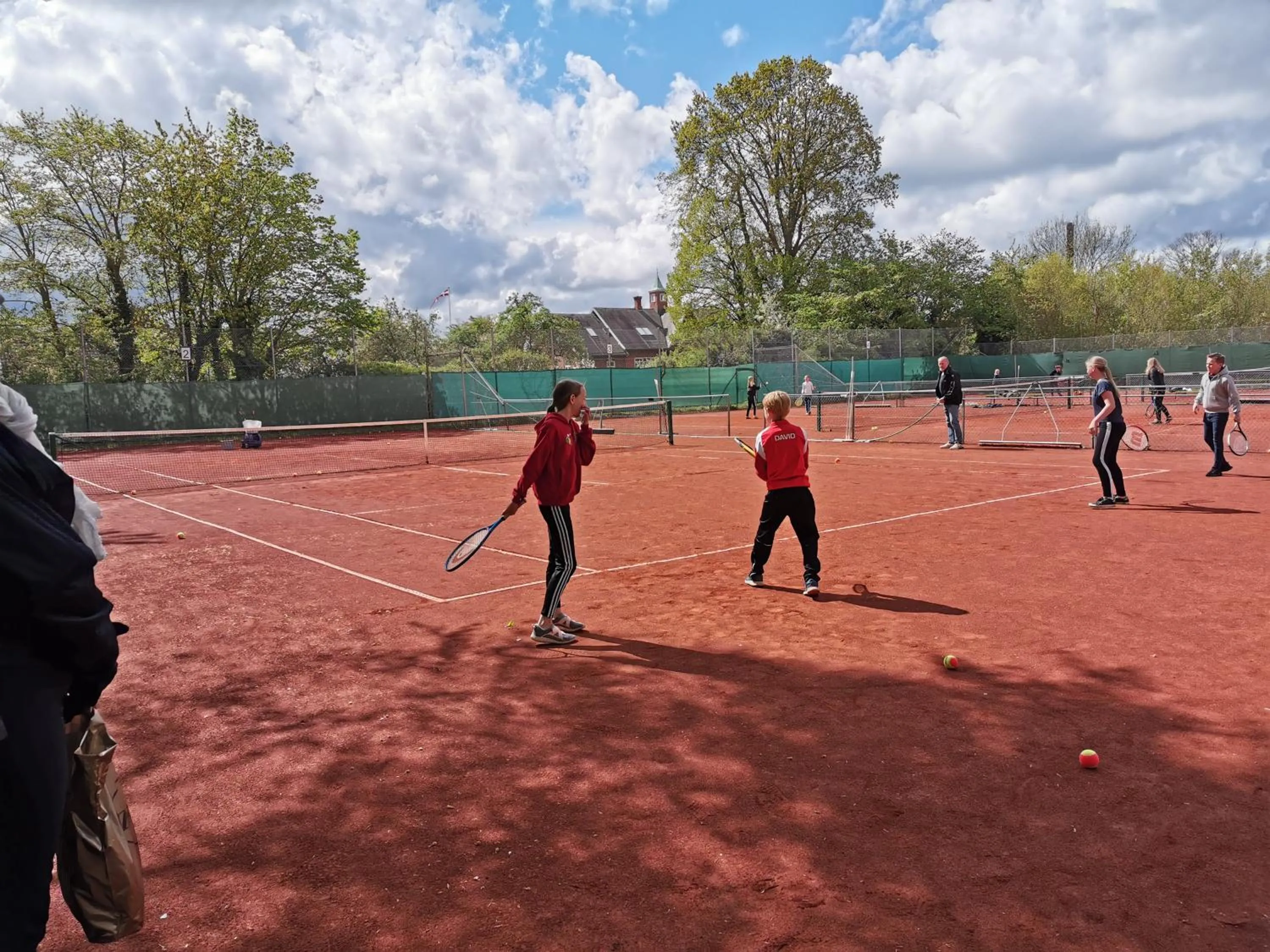 Tennis court in Frederiksværk Camping & Hostel