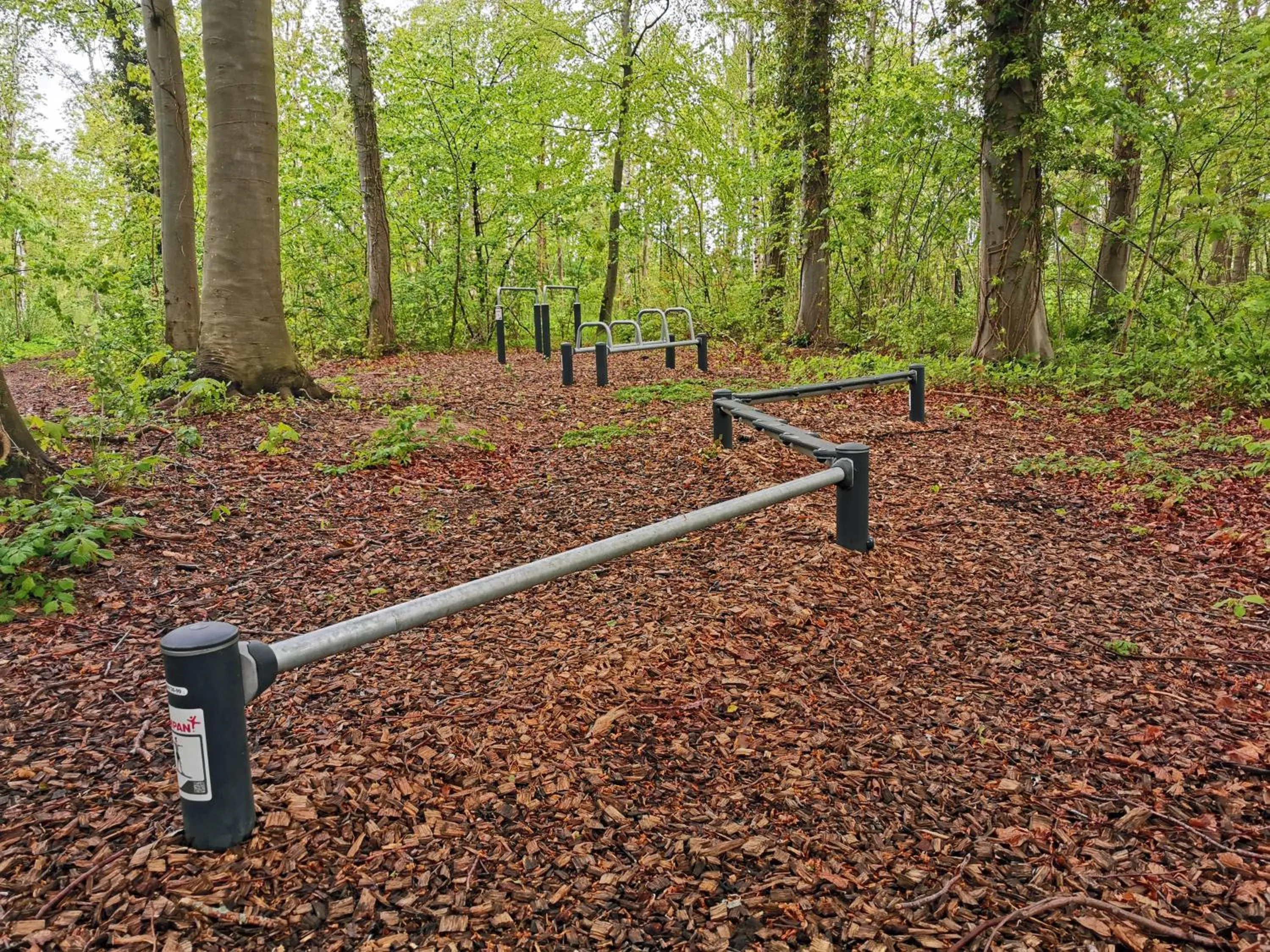 Children play ground in Frederiksværk Camping & Hostel