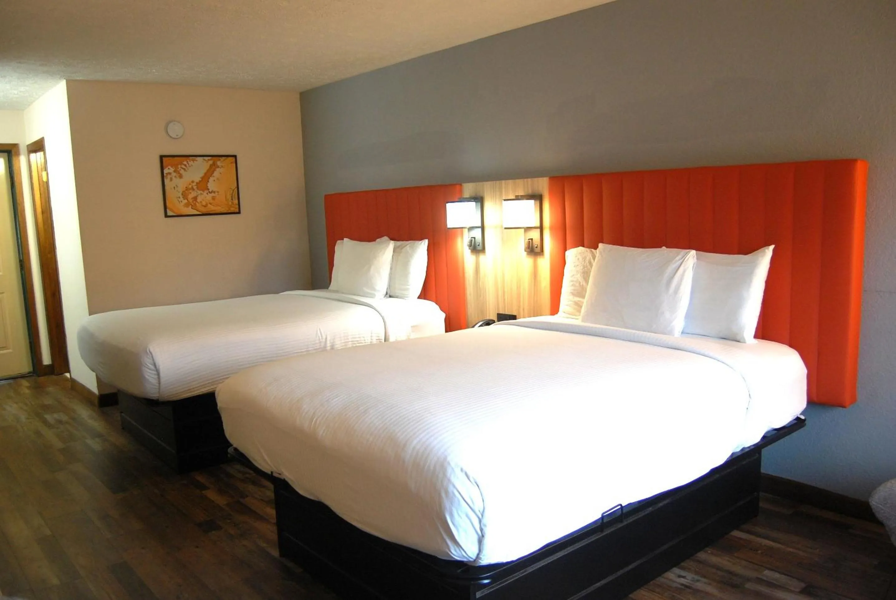 Bed in Vacation Lodge