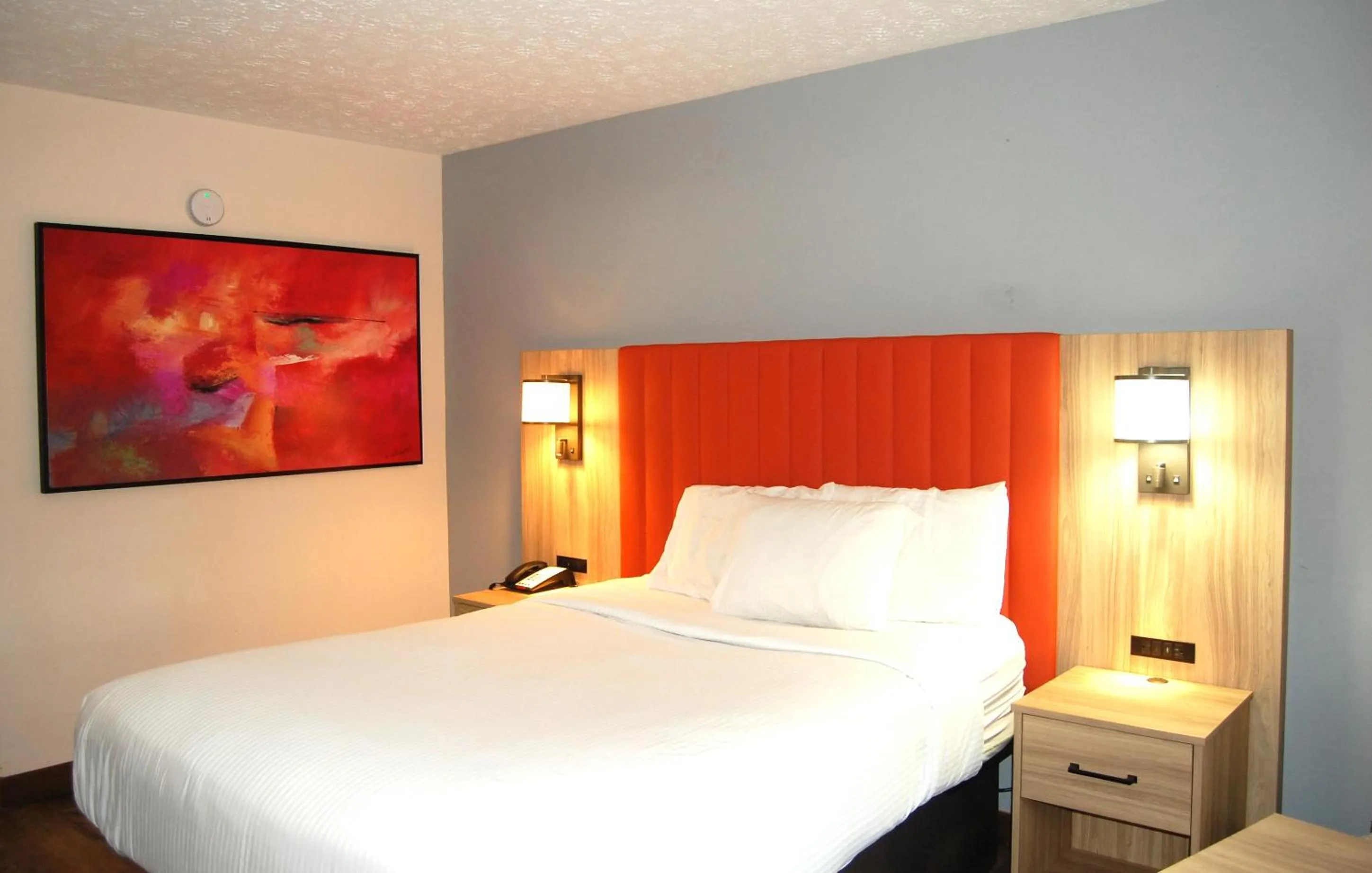 Bed in Vacation Lodge